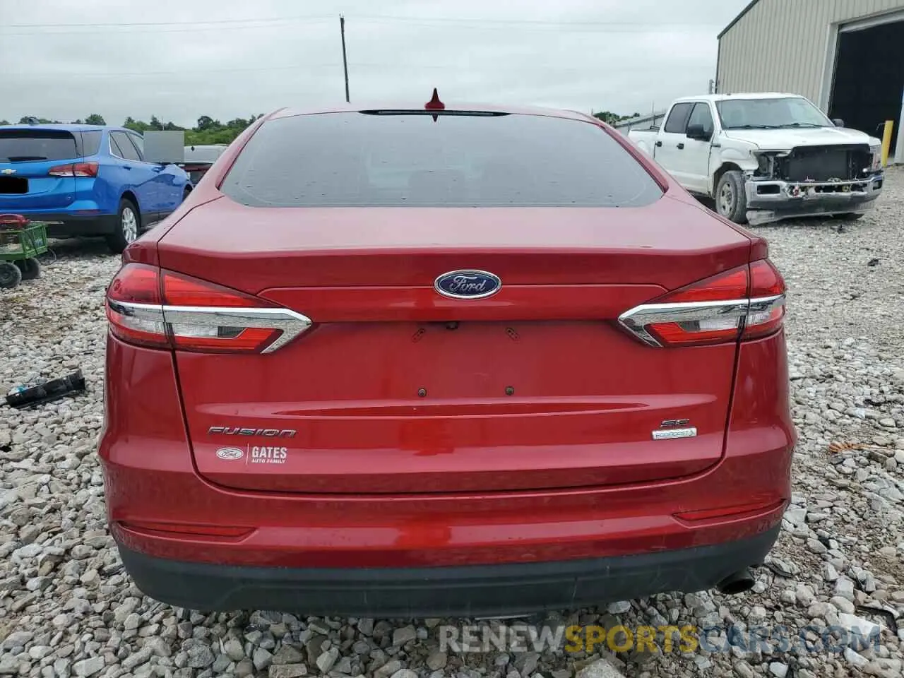 6 Photograph of a damaged car 3FA6P0HD9LR245869 FORD FUSION 2020