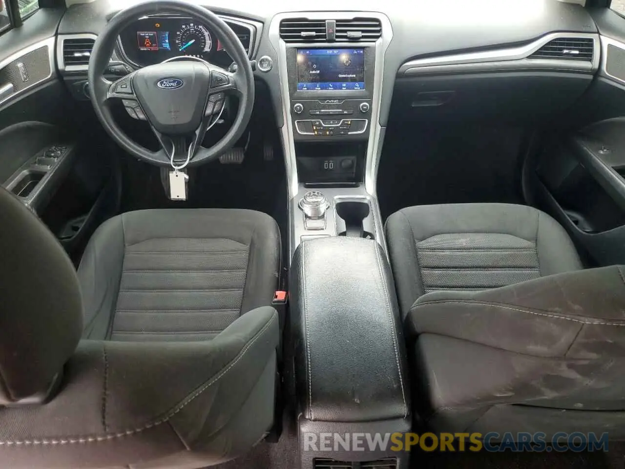 8 Photograph of a damaged car 3FA6P0HD9LR245869 FORD FUSION 2020