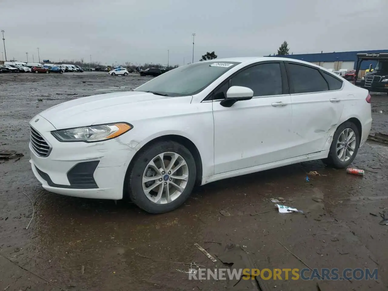1 Photograph of a damaged car 3FA6P0HD9LR263756 FORD FUSION 2020