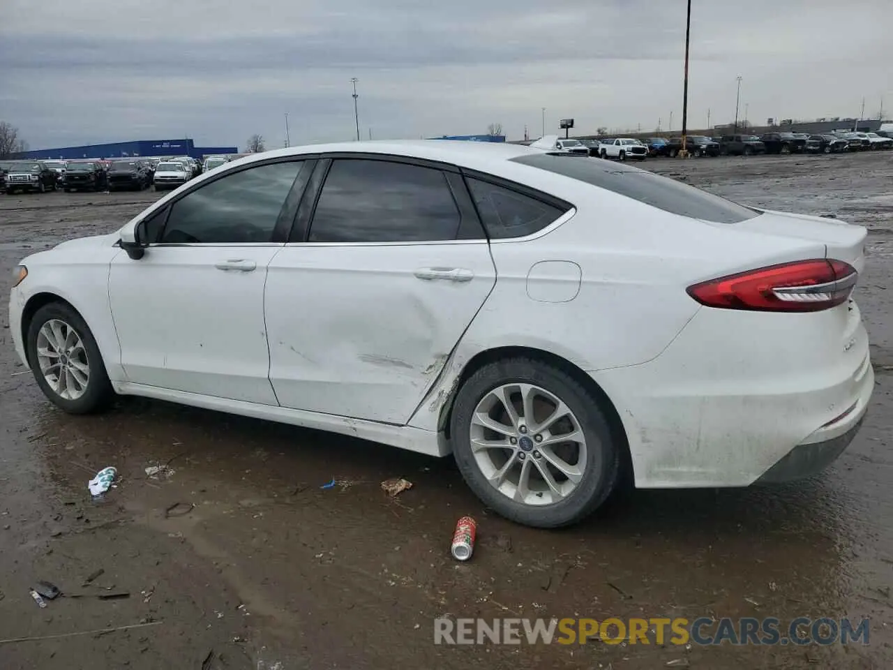 2 Photograph of a damaged car 3FA6P0HD9LR263756 FORD FUSION 2020