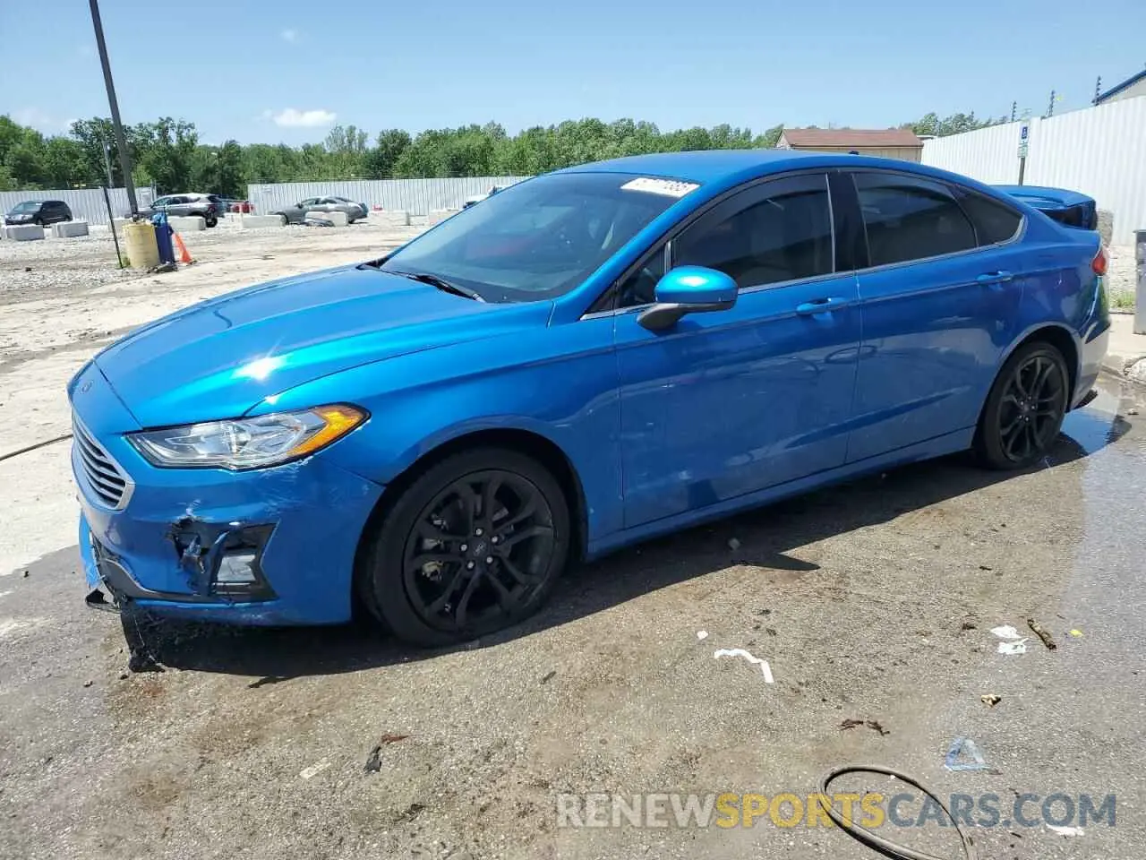 1 Photograph of a damaged car 3FA6P0HDXLR103823 FORD FUSION 2020