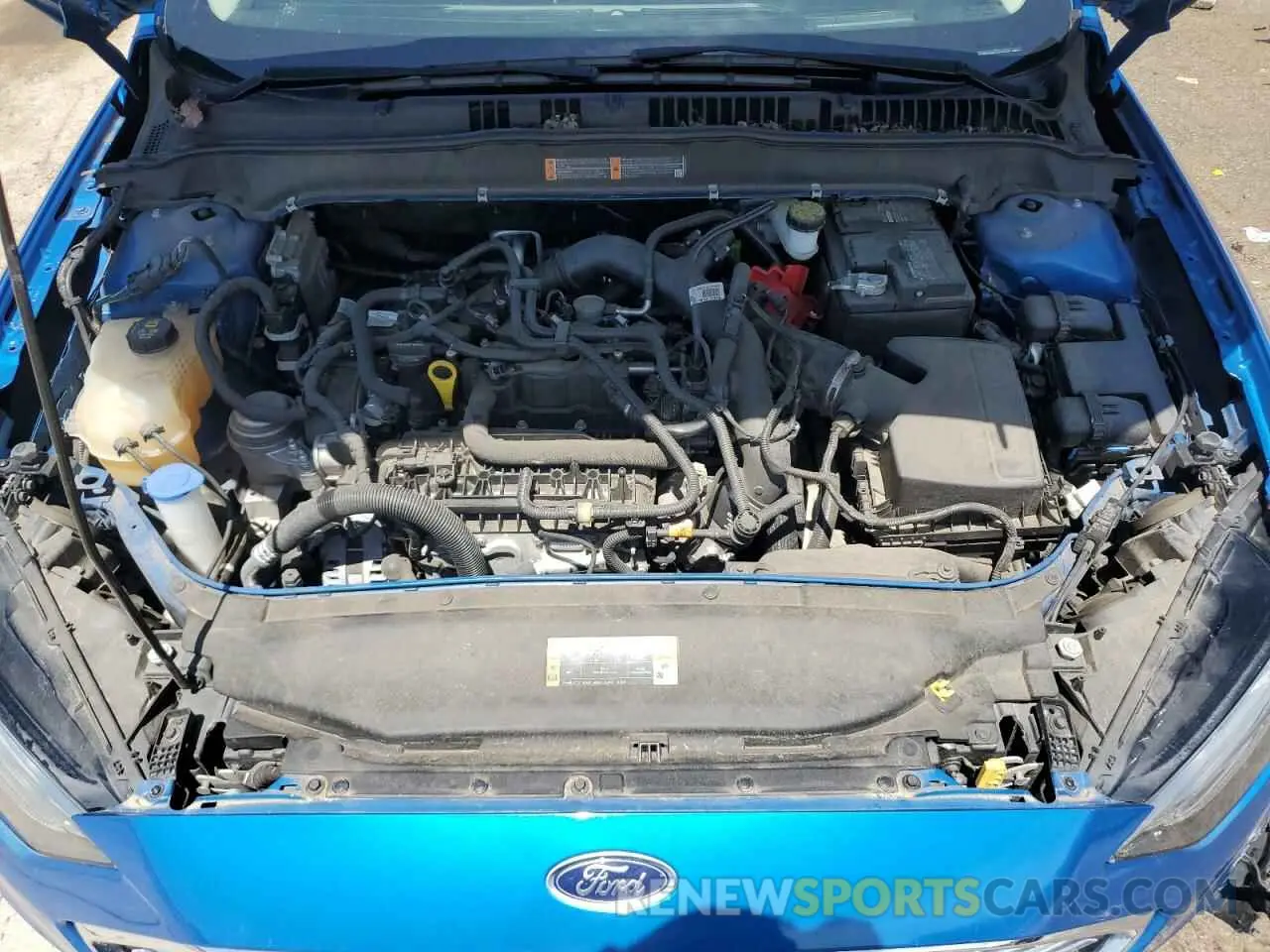 11 Photograph of a damaged car 3FA6P0HDXLR103823 FORD FUSION 2020