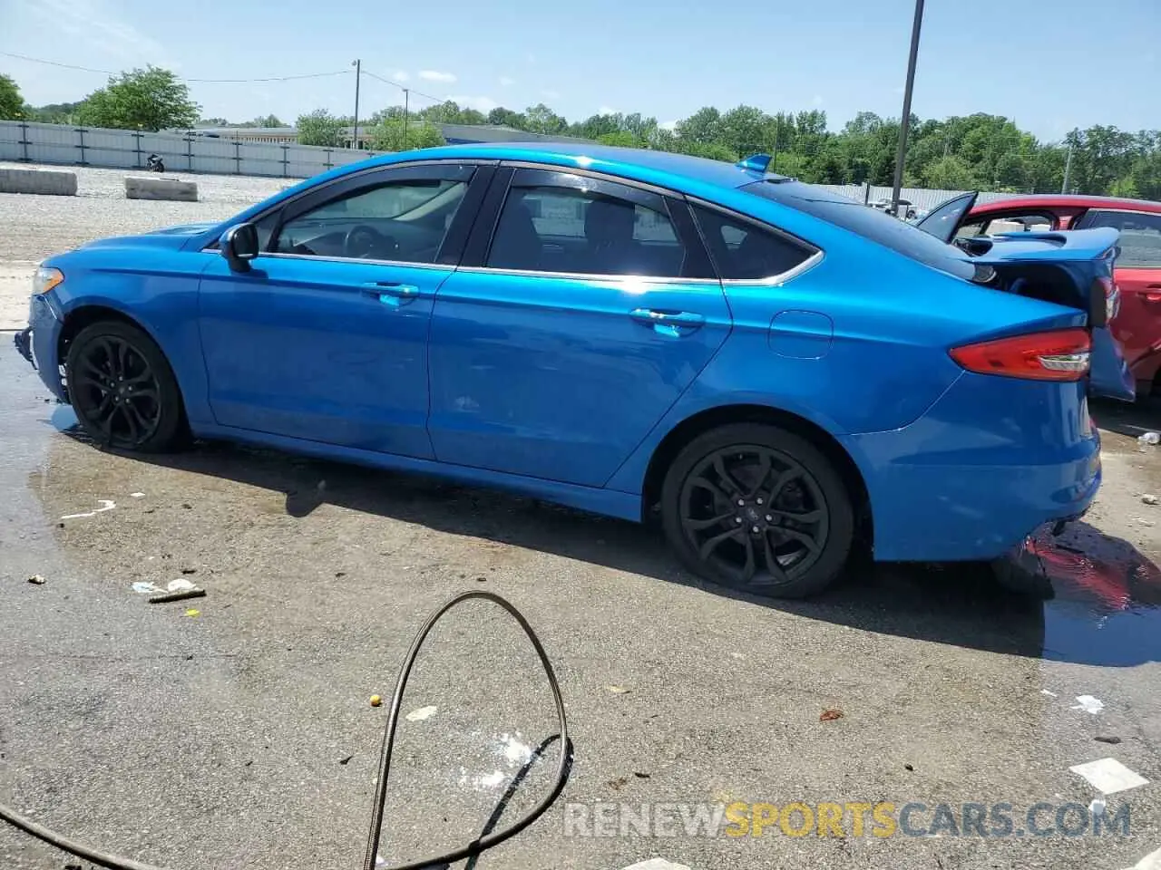 2 Photograph of a damaged car 3FA6P0HDXLR103823 FORD FUSION 2020