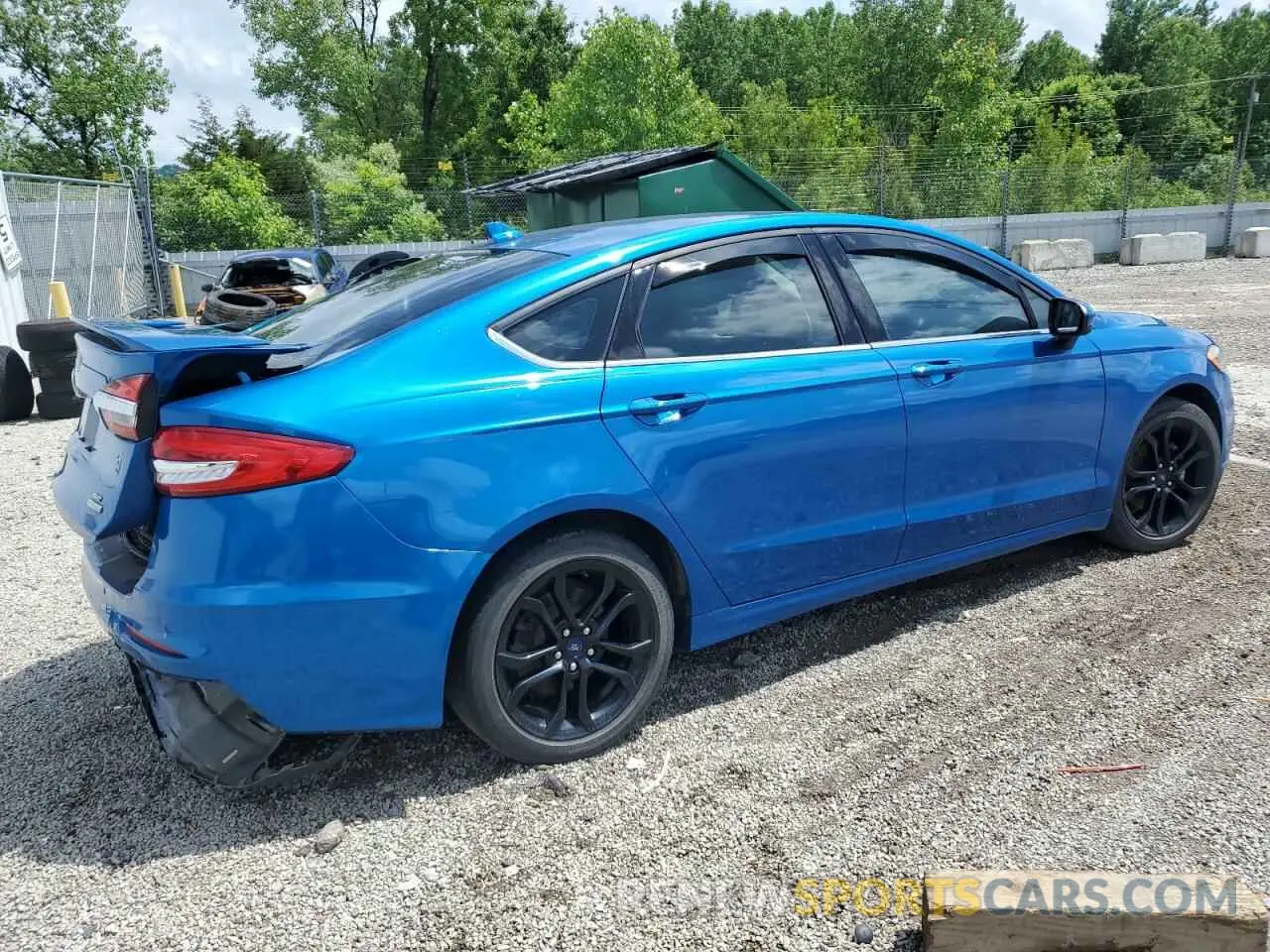 3 Photograph of a damaged car 3FA6P0HDXLR103823 FORD FUSION 2020