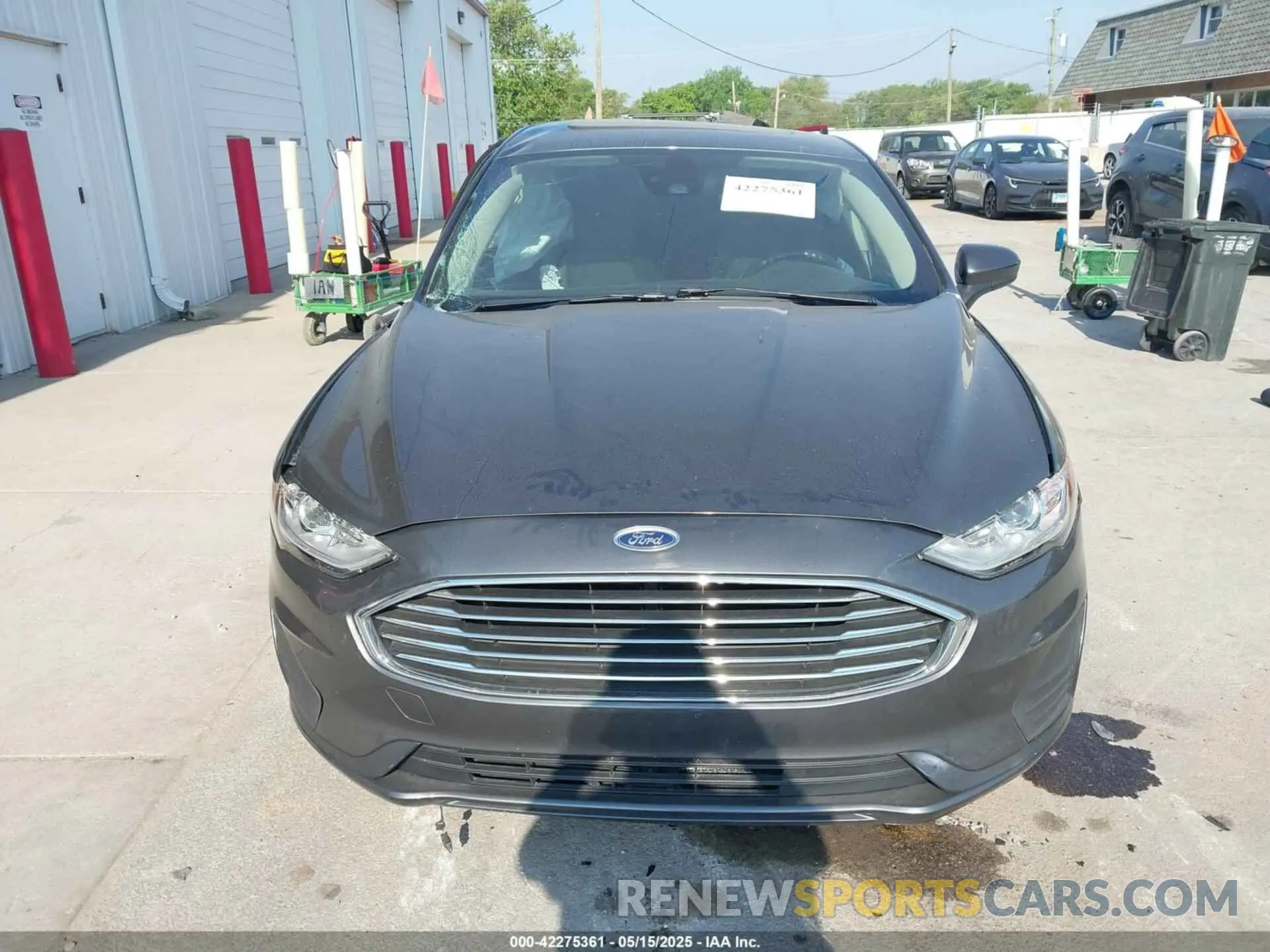 13 Photograph of a damaged car 3FA6P0HDXLR150138 FORD FUSION 2020