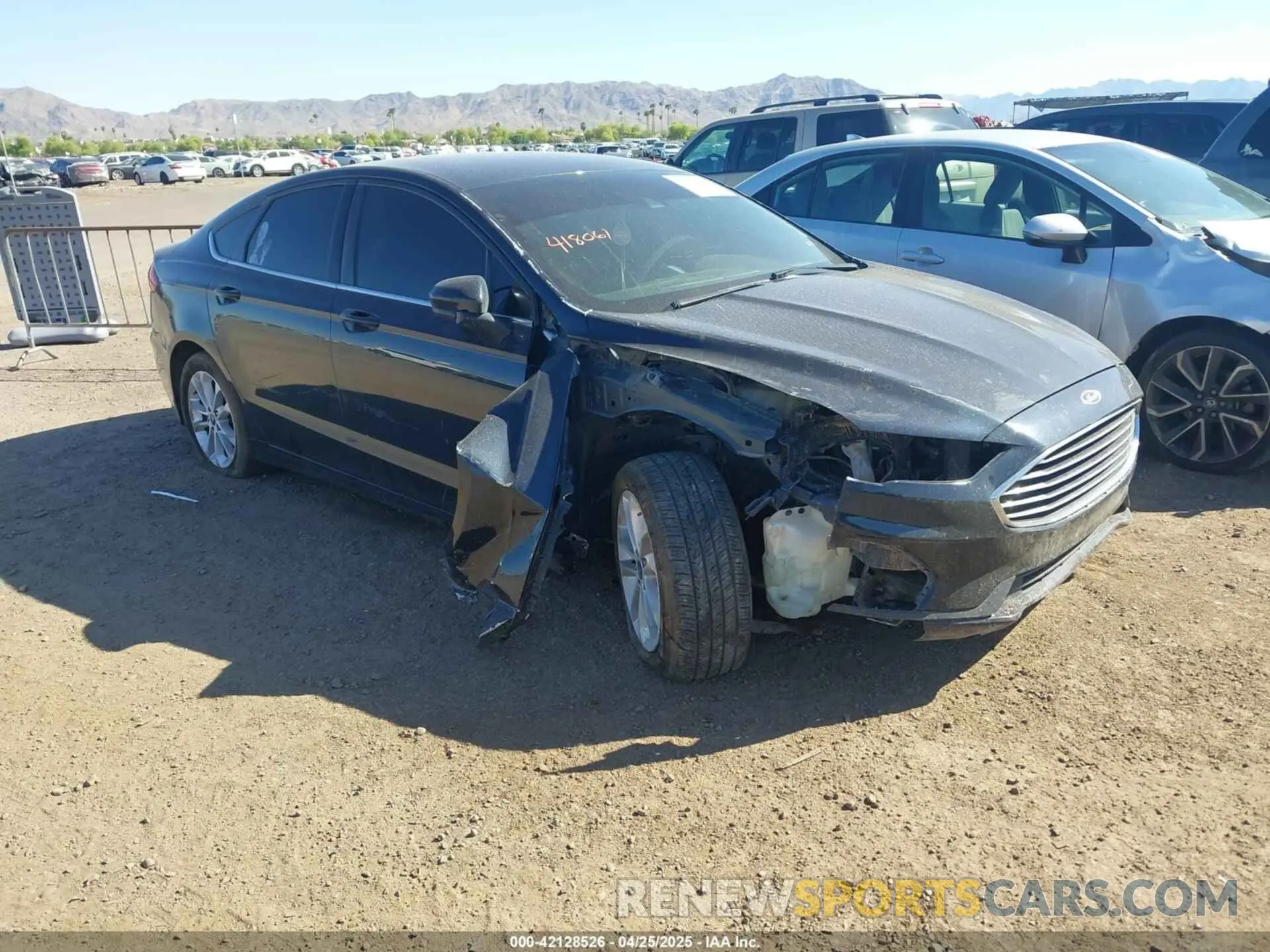 1 Photograph of a damaged car 3FA6P0HDXLR168137 FORD FUSION 2020