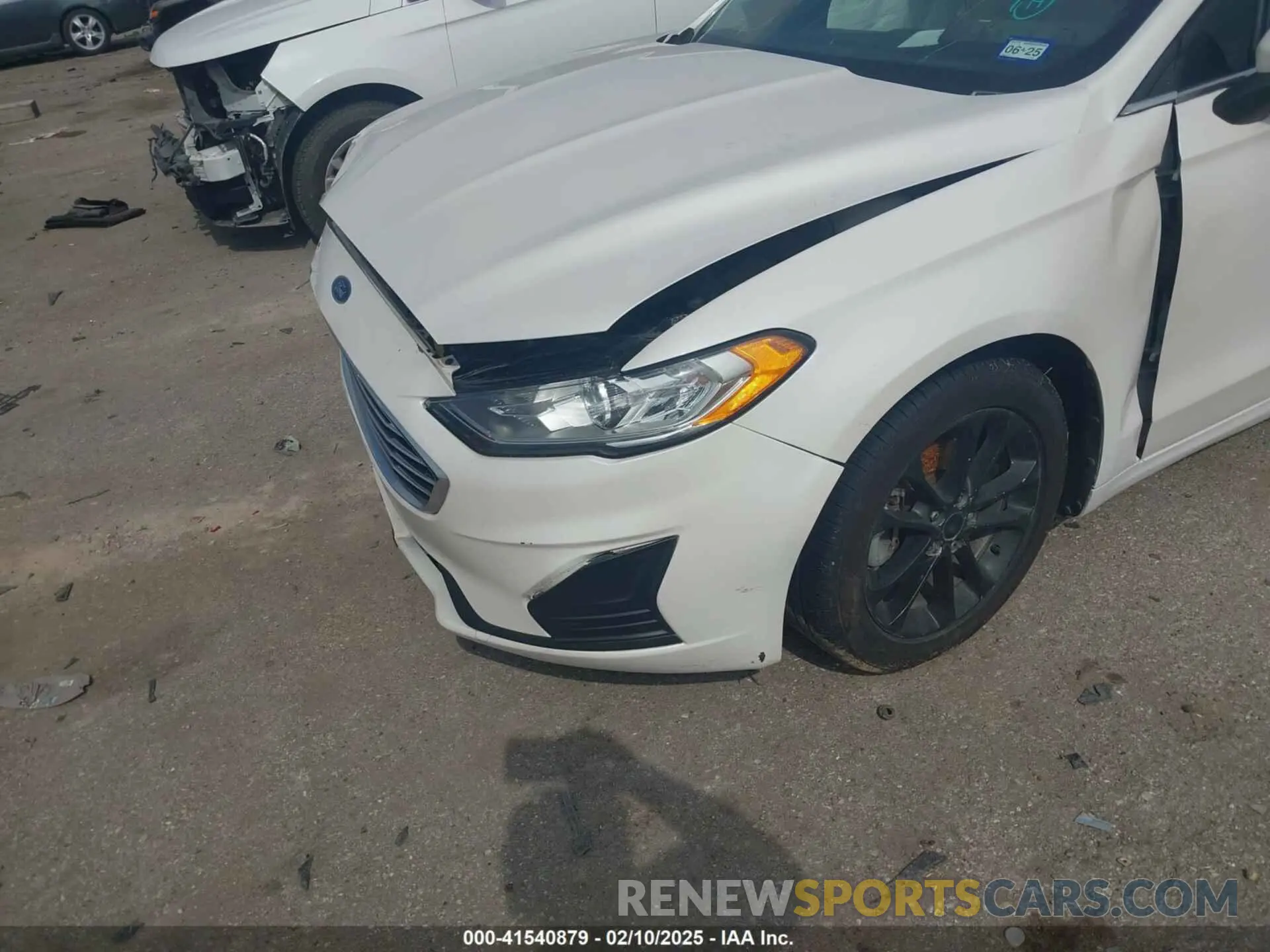 6 Photograph of a damaged car 3FA6P0HDXLR168316 FORD FUSION 2020
