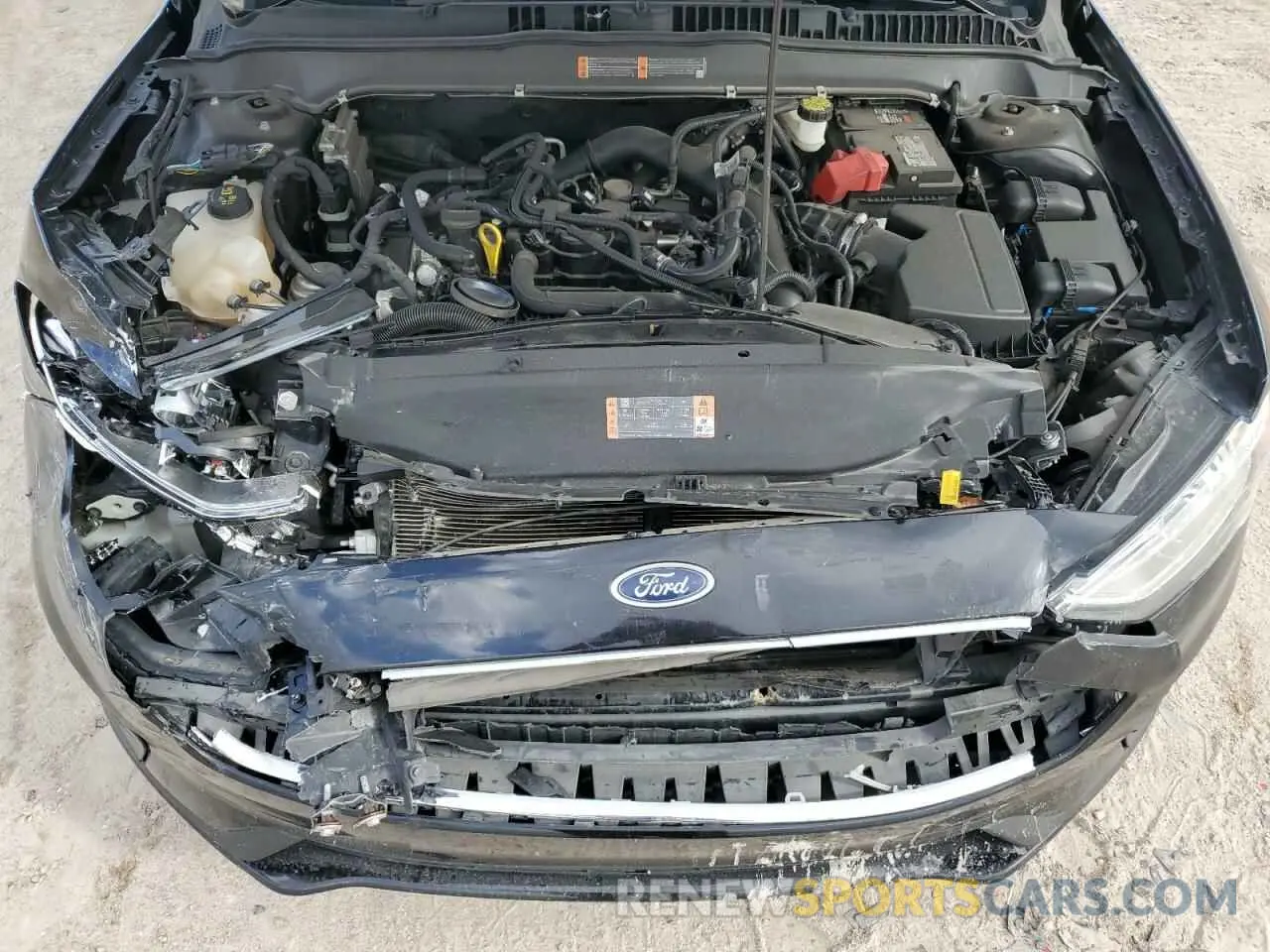 11 Photograph of a damaged car 3FA6P0HDXLR172673 FORD FUSION 2020
