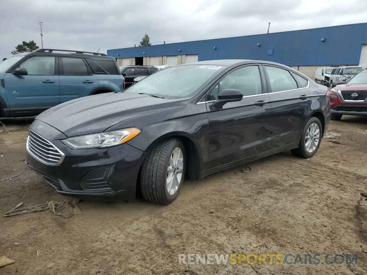 1 Photograph of a damaged car 3FA6P0HDXLR186671 FORD FUSION 2020