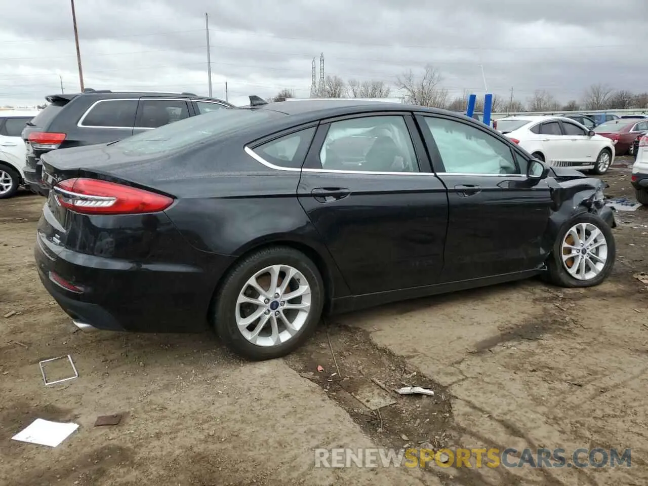 3 Photograph of a damaged car 3FA6P0HDXLR186671 FORD FUSION 2020