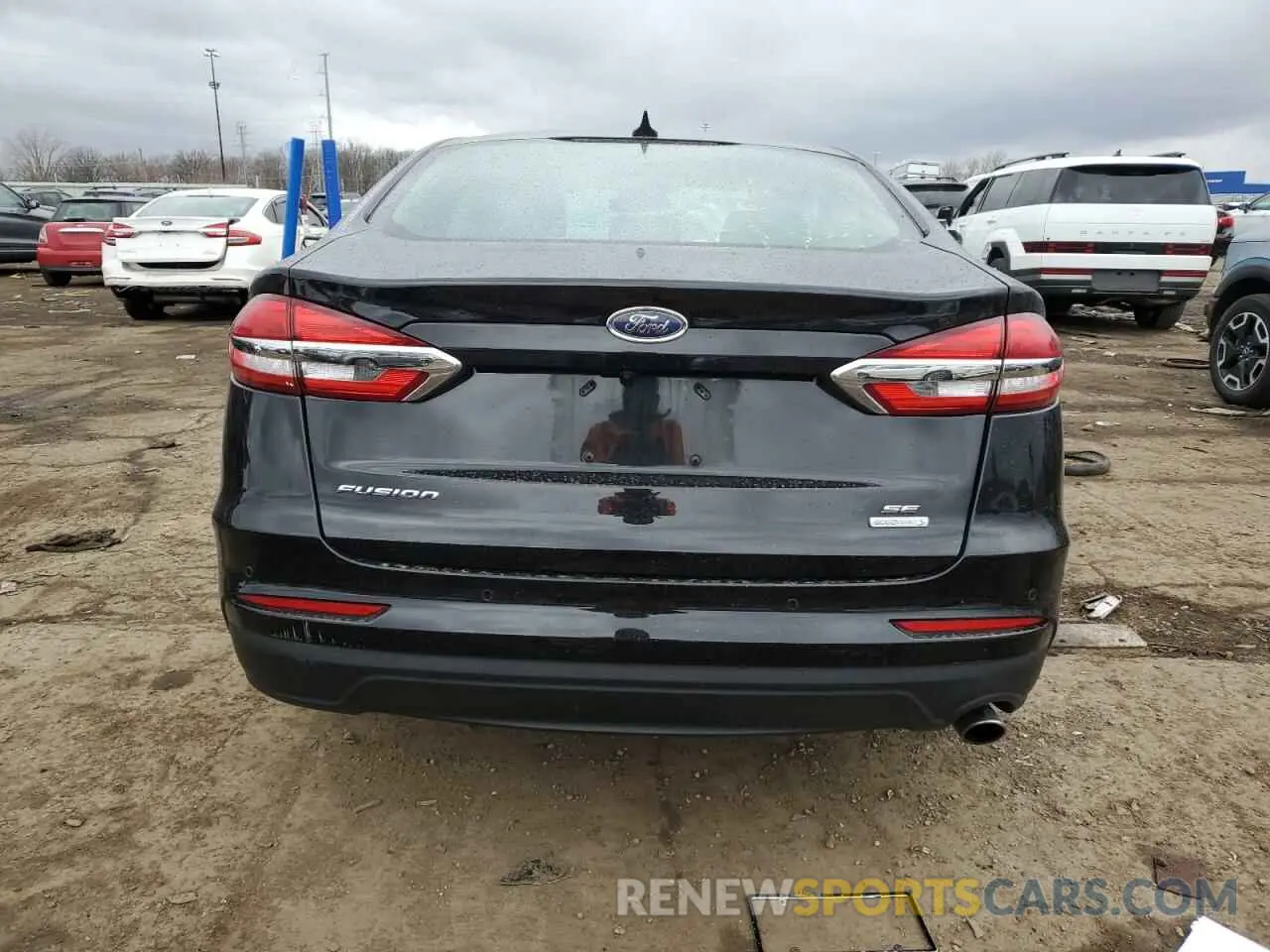 6 Photograph of a damaged car 3FA6P0HDXLR186671 FORD FUSION 2020