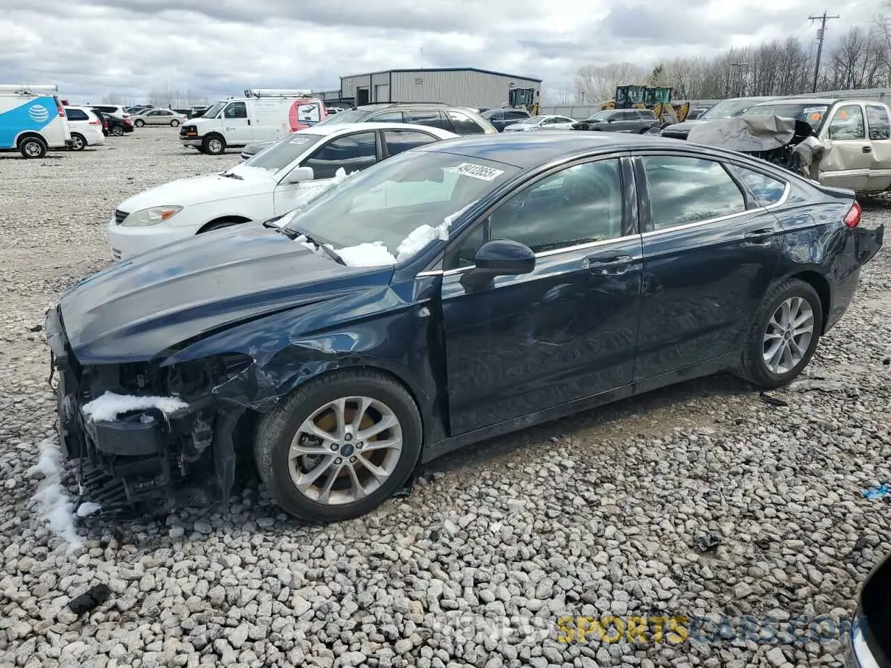 1 Photograph of a damaged car 3FA6P0HDXLR226389 FORD FUSION 2020