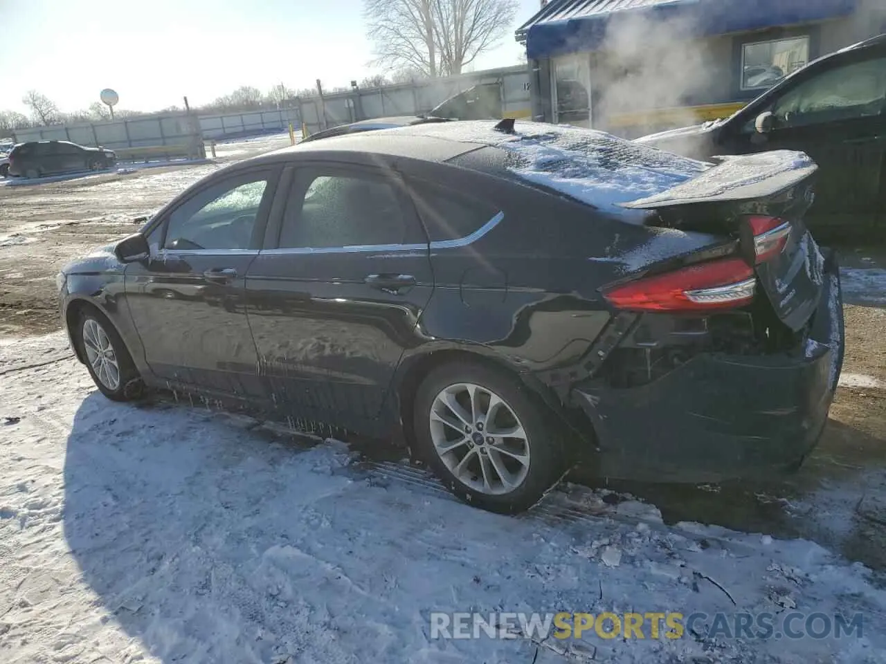 2 Photograph of a damaged car 3FA6P0HDXLR232791 FORD FUSION 2020