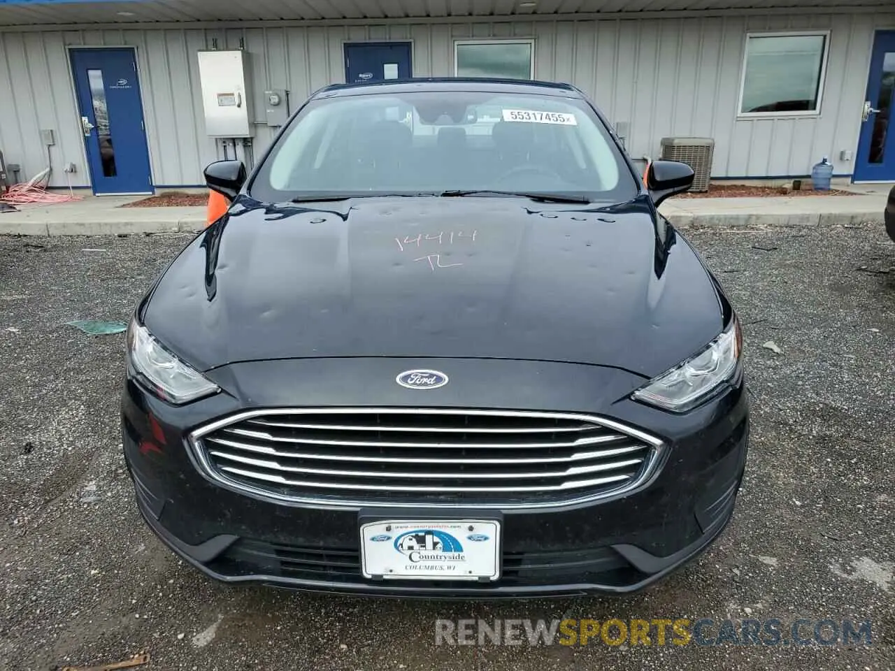 5 Photograph of a damaged car 3FA6P0HDXLR234010 FORD FUSION 2020