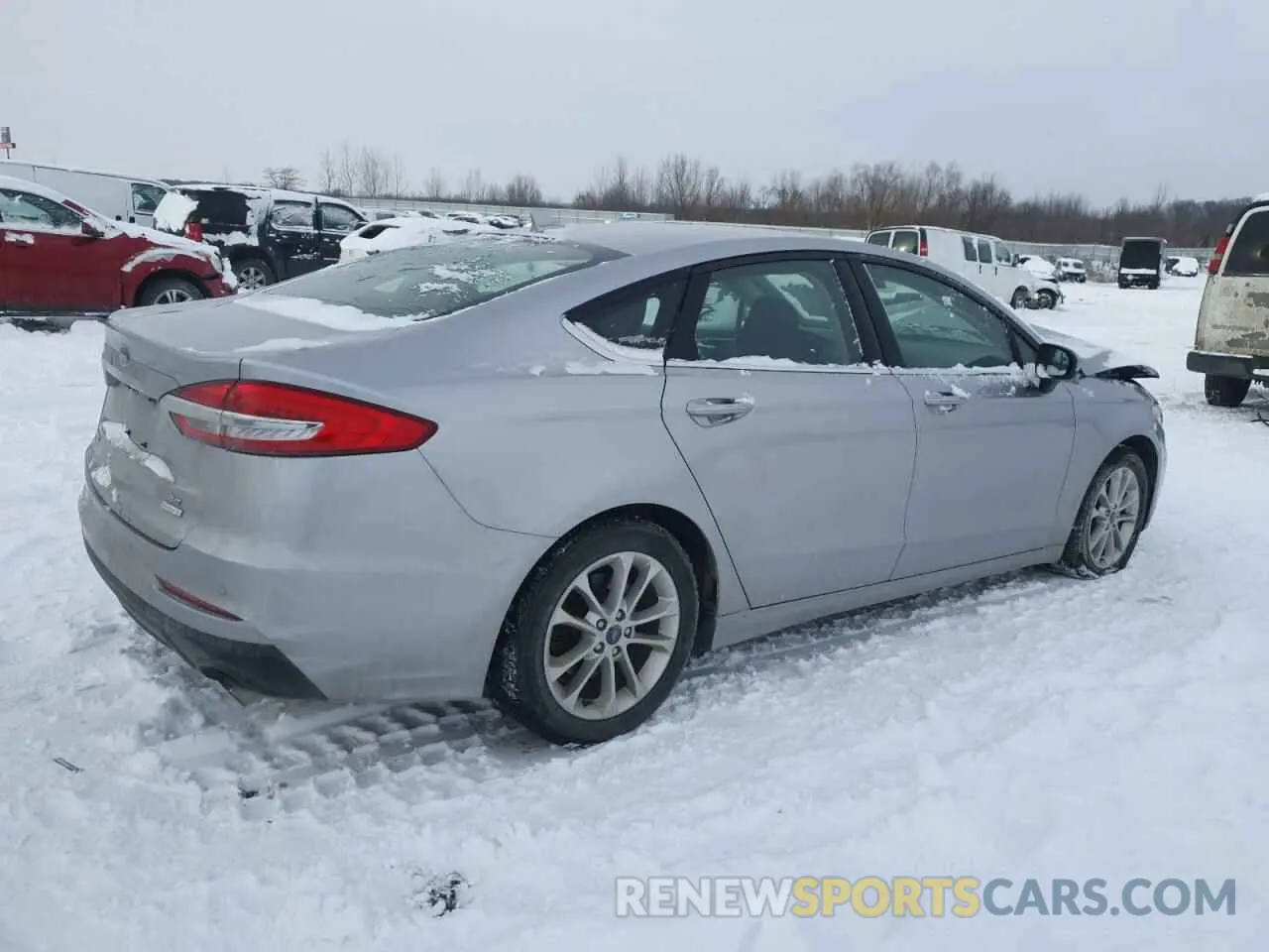 3 Photograph of a damaged car 3FA6P0HDXLR260199 FORD FUSION 2020