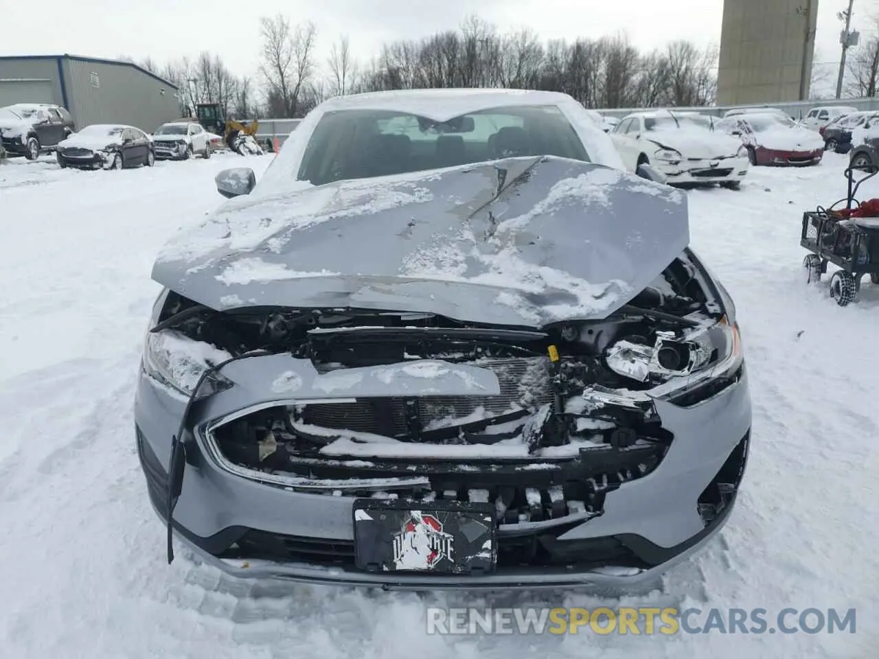 5 Photograph of a damaged car 3FA6P0HDXLR260199 FORD FUSION 2020