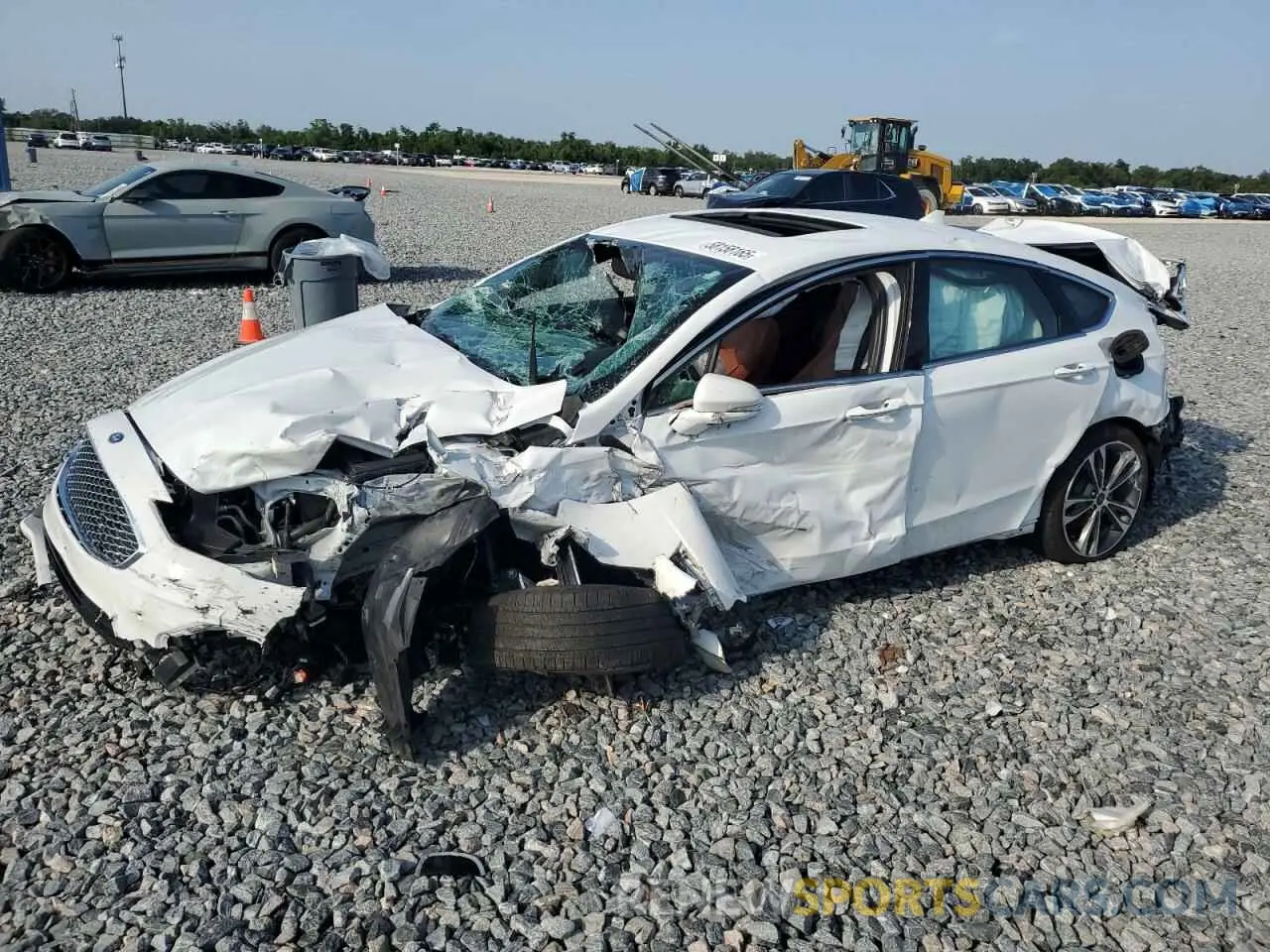 1 Photograph of a damaged car 3FA6P0K91LR127917 FORD FUSION 2020