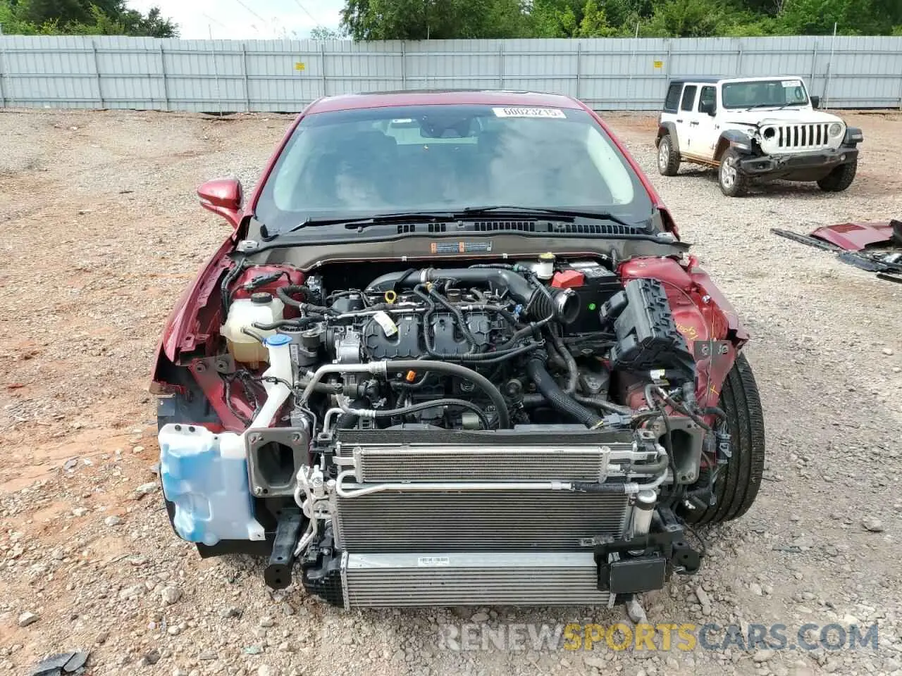 5 Photograph of a damaged car 3FA6P0K91LR180973 FORD FUSION 2020