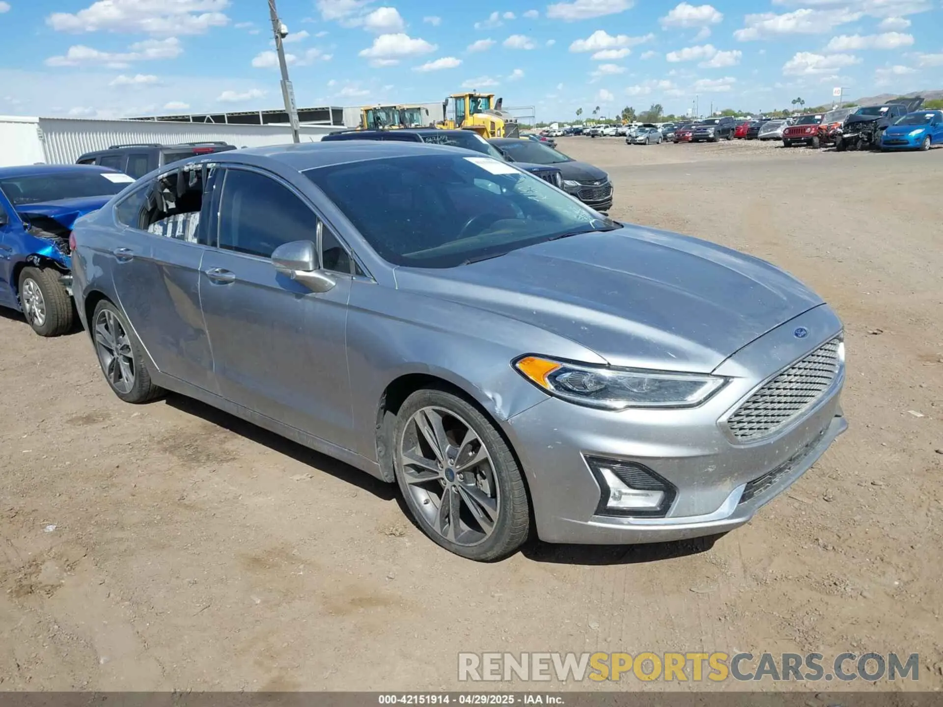 6 Photograph of a damaged car 3FA6P0K92LR118367 FORD FUSION 2020