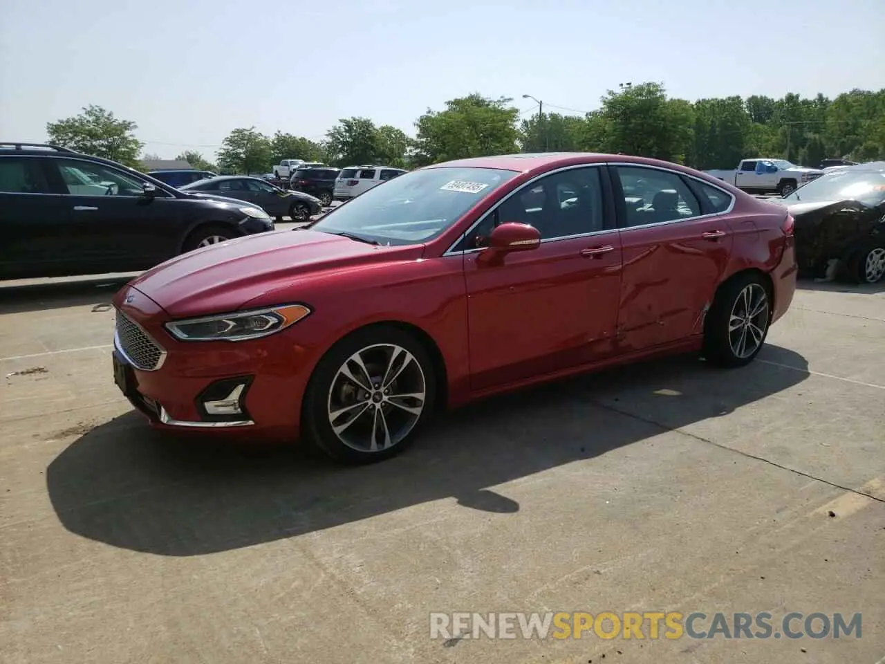 1 Photograph of a damaged car 3FA6P0K92LR164040 FORD FUSION 2020