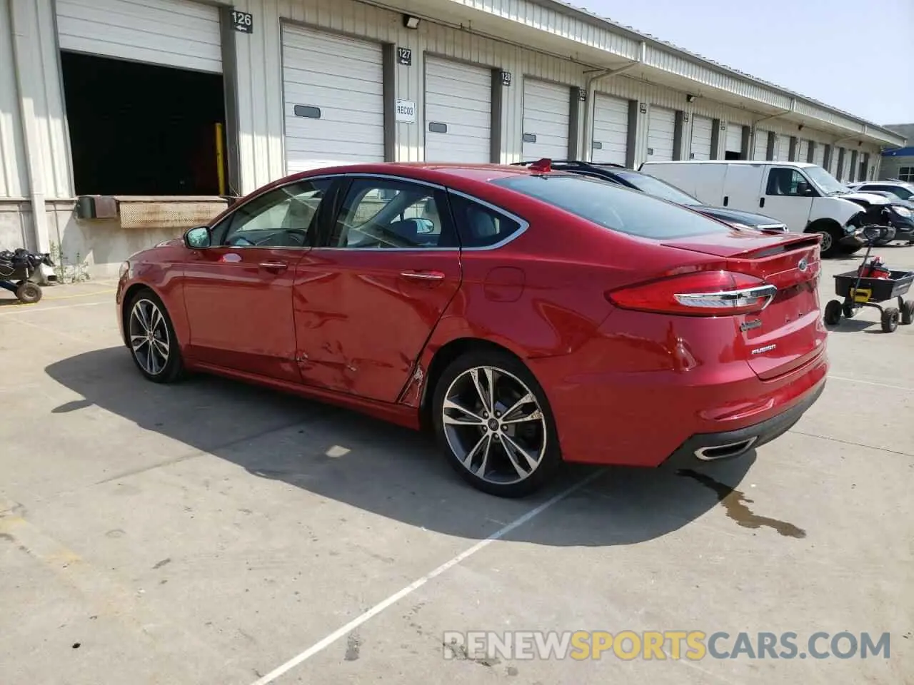 2 Photograph of a damaged car 3FA6P0K92LR164040 FORD FUSION 2020