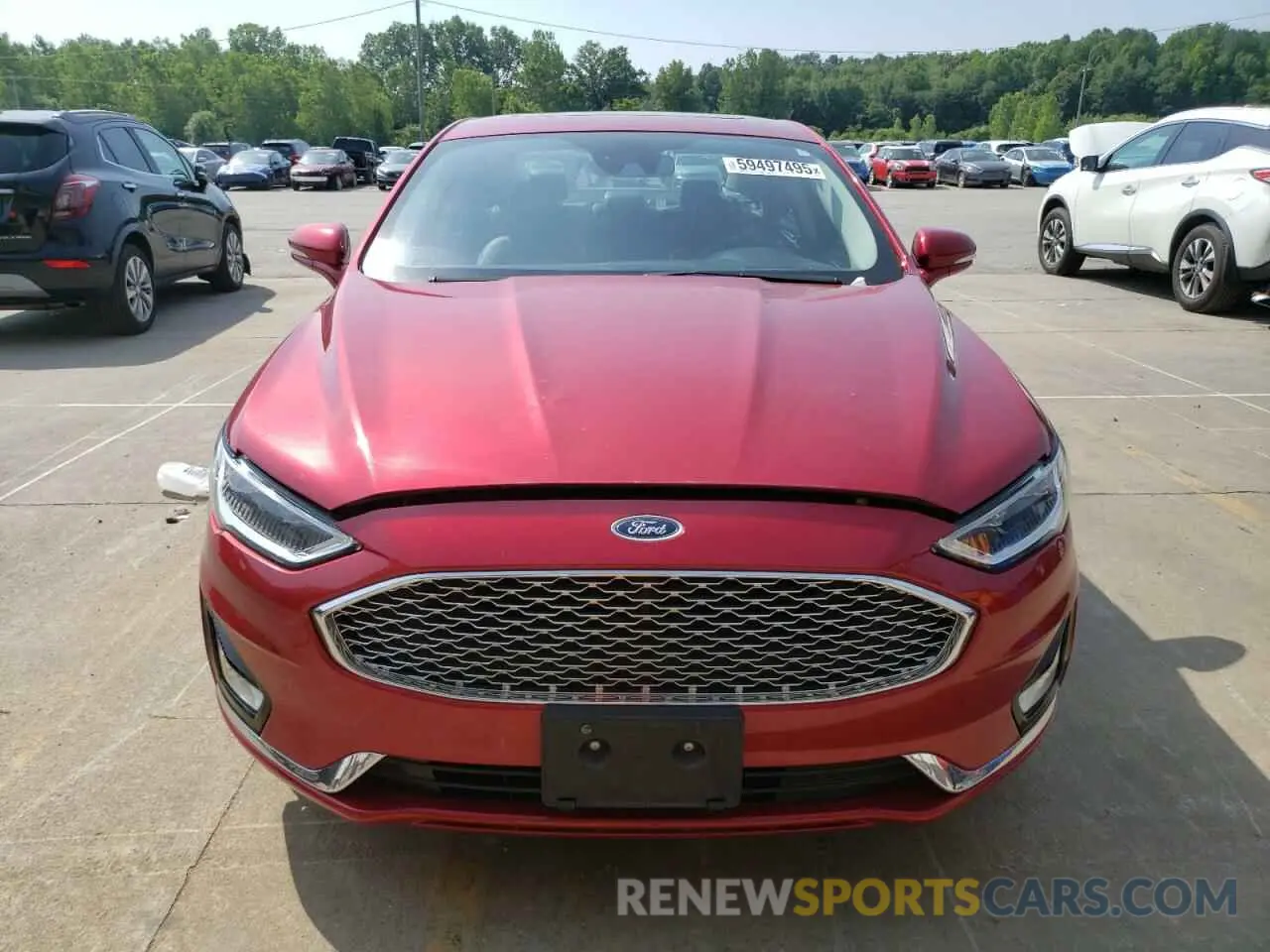 5 Photograph of a damaged car 3FA6P0K92LR164040 FORD FUSION 2020
