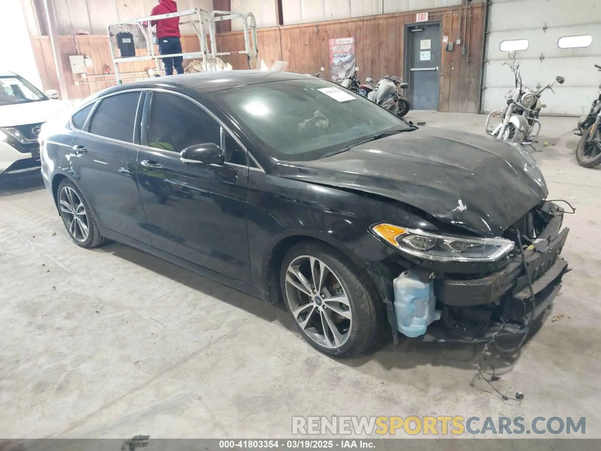 1 Photograph of a damaged car 3FA6P0K93LR175712 FORD FUSION 2020