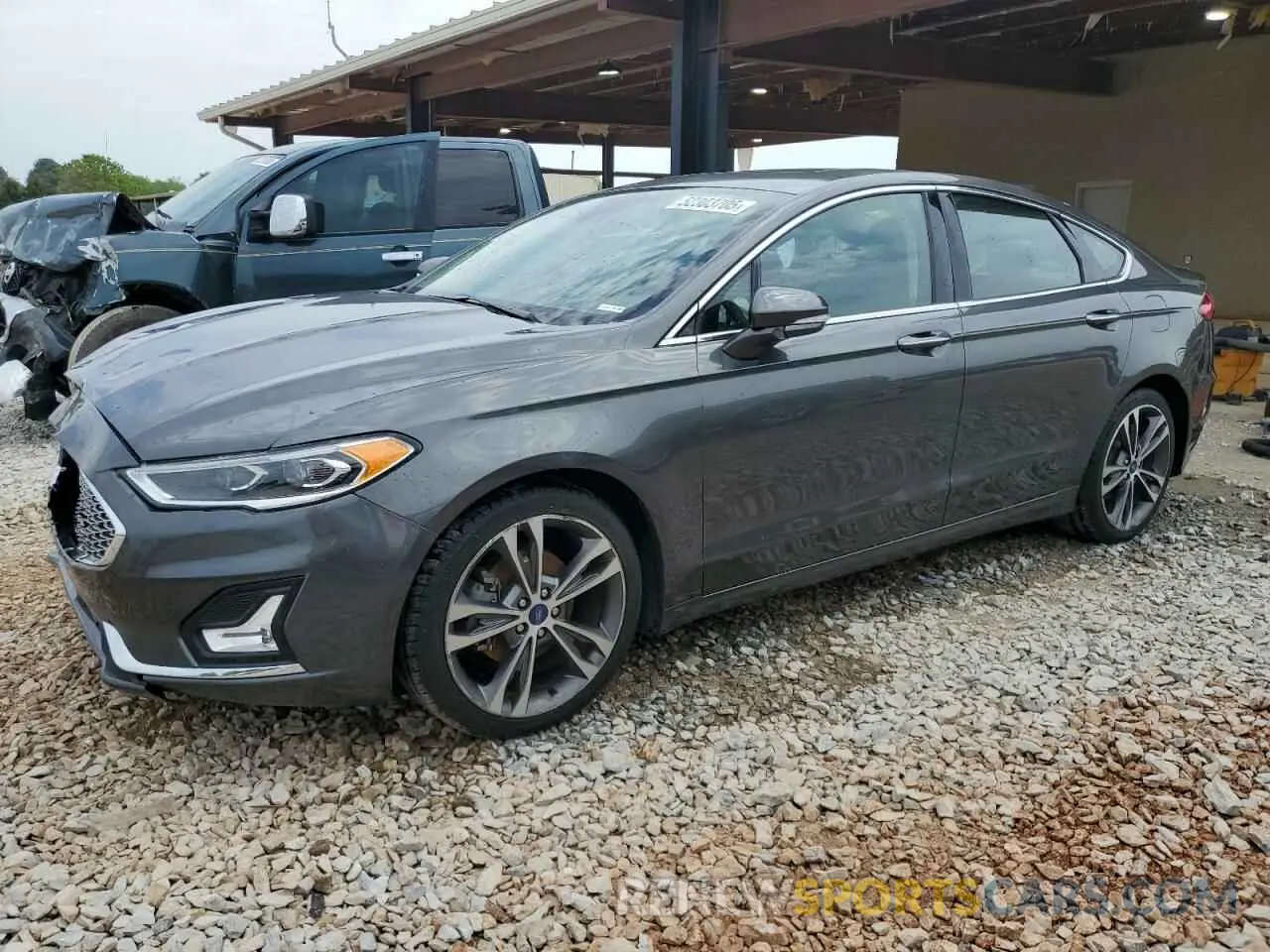 1 Photograph of a damaged car 3FA6P0K93LR206845 FORD FUSION 2020