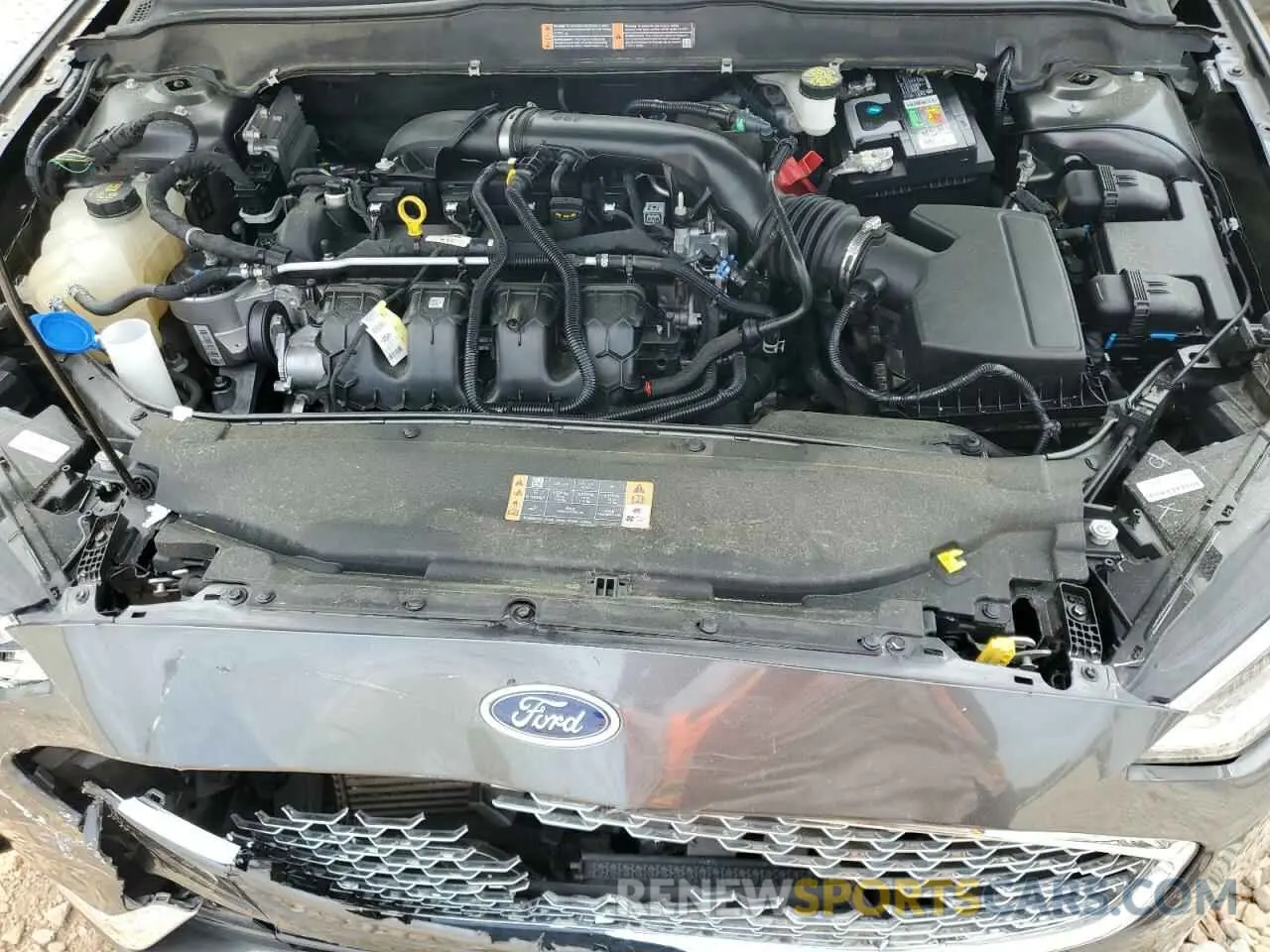 11 Photograph of a damaged car 3FA6P0K93LR206845 FORD FUSION 2020