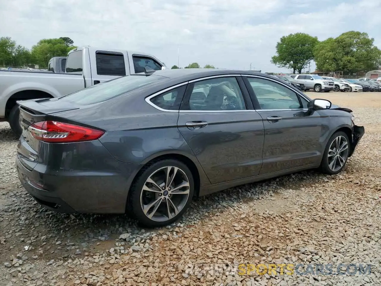 3 Photograph of a damaged car 3FA6P0K93LR206845 FORD FUSION 2020