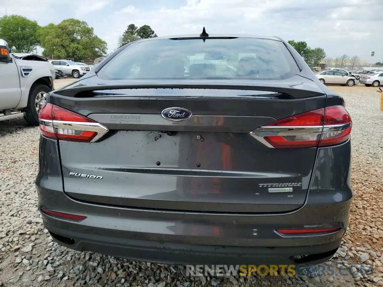 6 Photograph of a damaged car 3FA6P0K93LR206845 FORD FUSION 2020