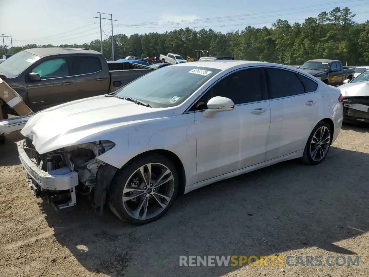 1 Photograph of a damaged car 3FA6P0K95LR265962 FORD FUSION 2020
