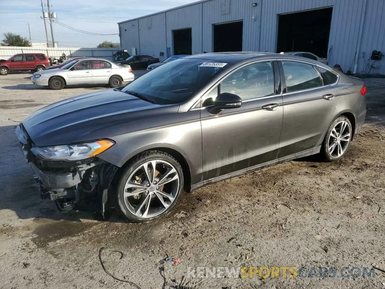 1 Photograph of a damaged car 3FA6P0K96LR152344 FORD FUSION 2020
