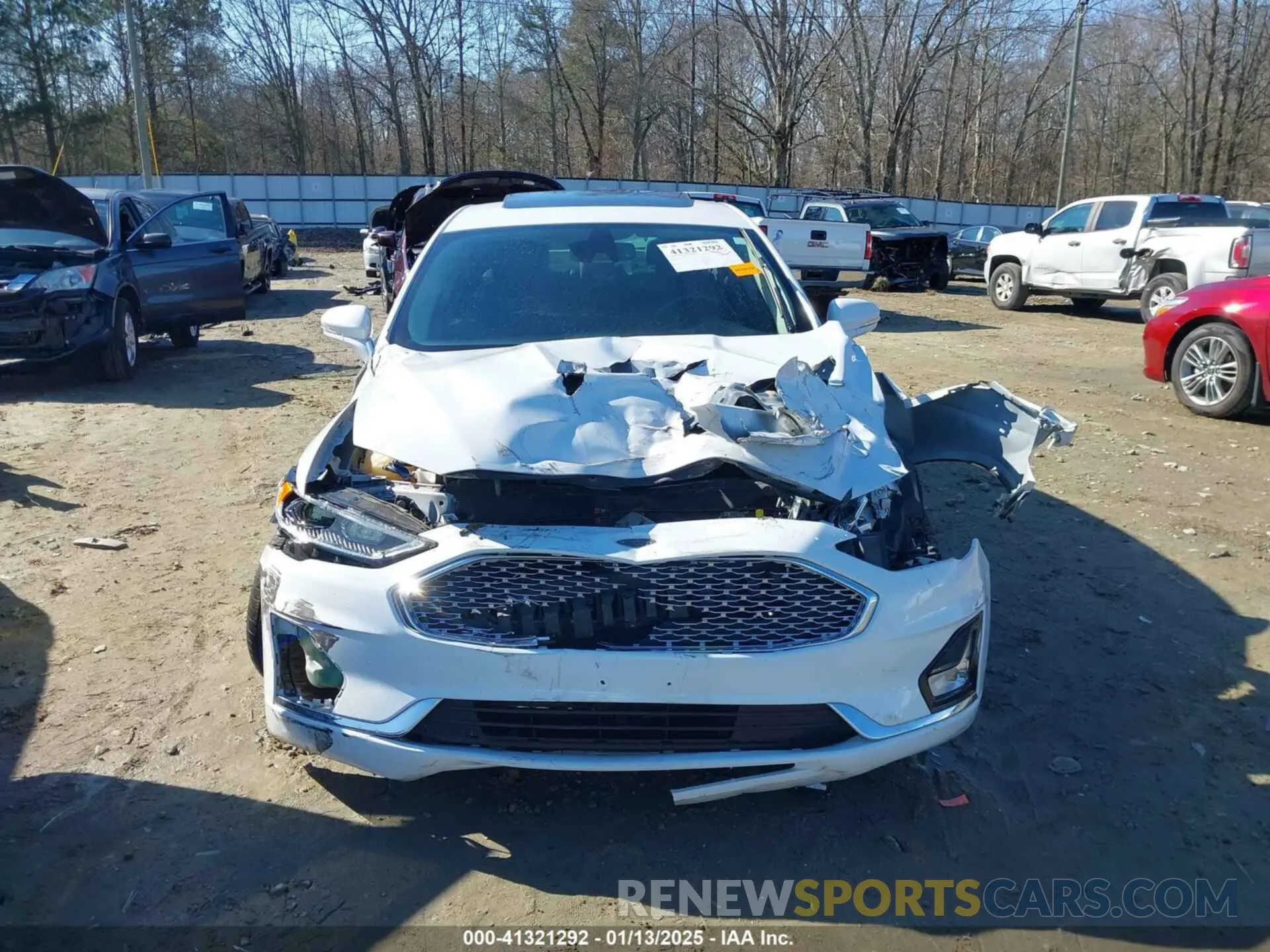 11 Photograph of a damaged car 3FA6P0K9XLR131657 FORD FUSION 2020