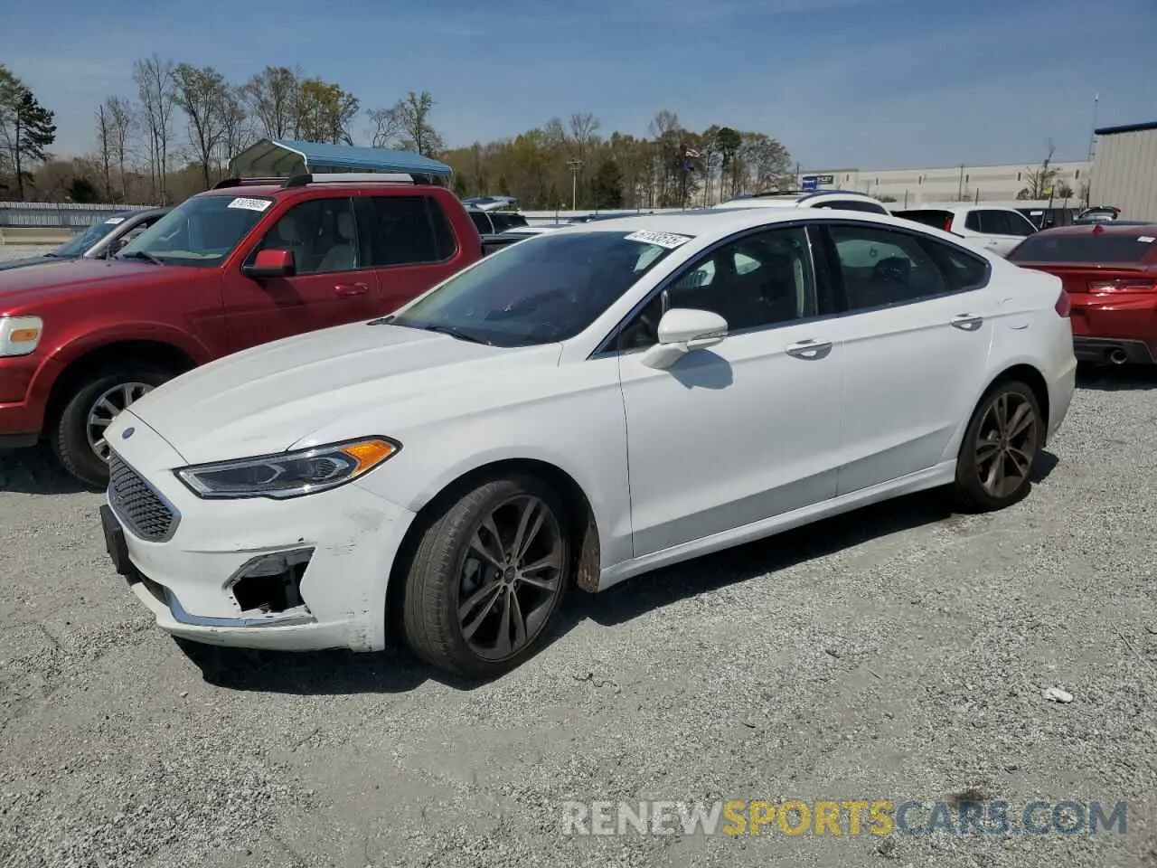 1 Photograph of a damaged car 3FA6P0K9XLR204414 FORD FUSION 2020