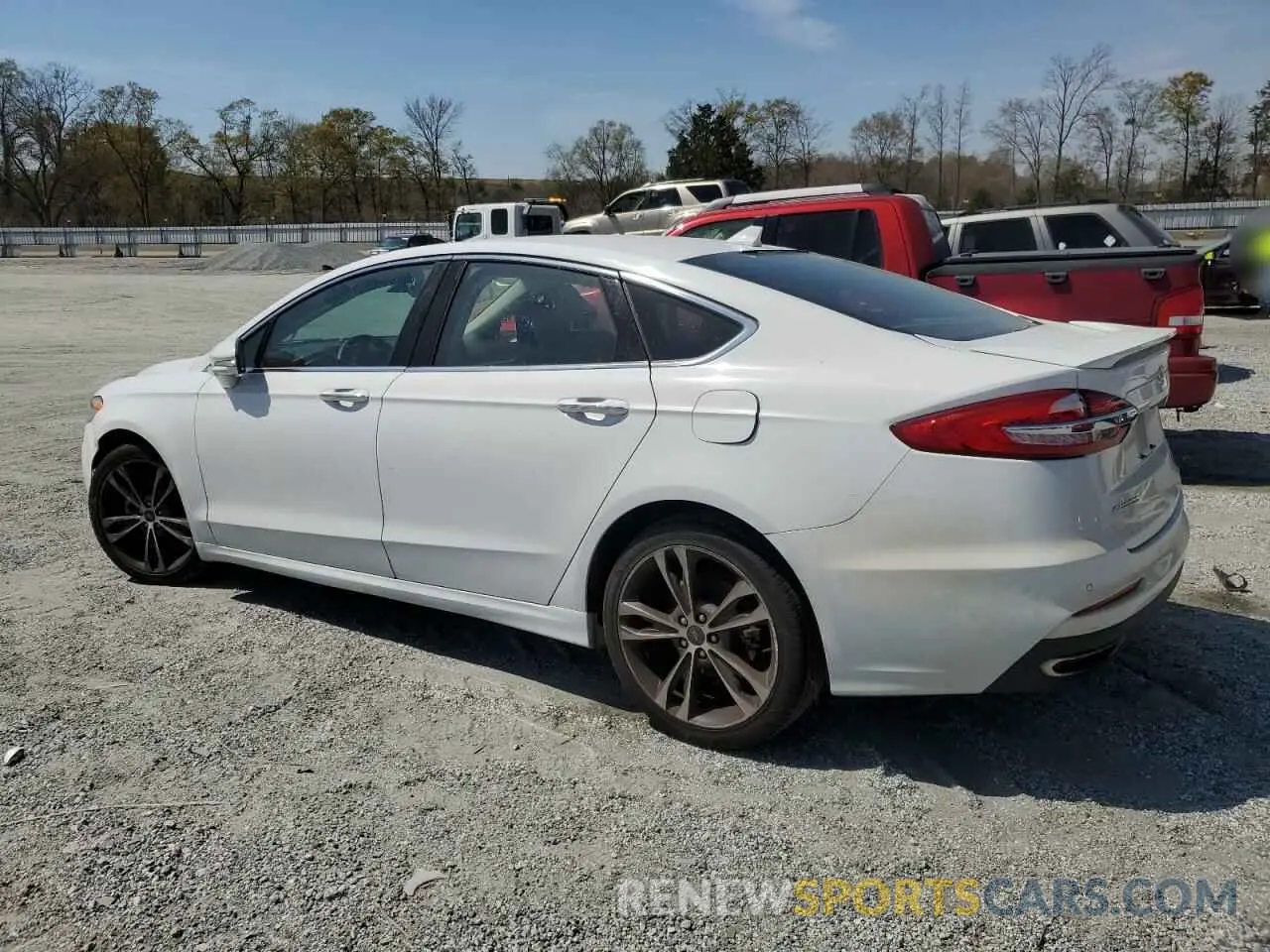 2 Photograph of a damaged car 3FA6P0K9XLR204414 FORD FUSION 2020