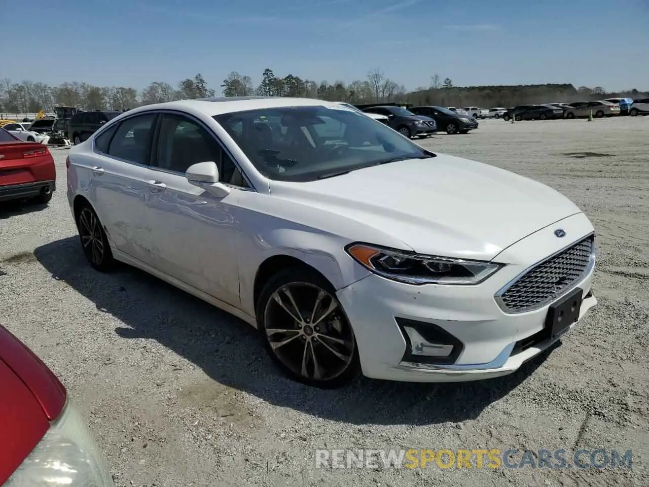 4 Photograph of a damaged car 3FA6P0K9XLR204414 FORD FUSION 2020