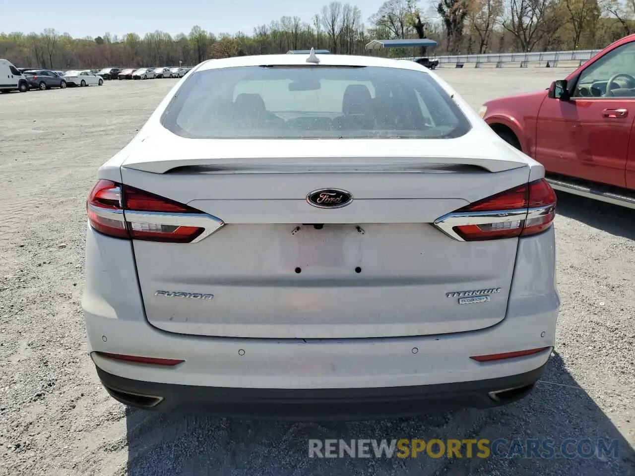 6 Photograph of a damaged car 3FA6P0K9XLR204414 FORD FUSION 2020