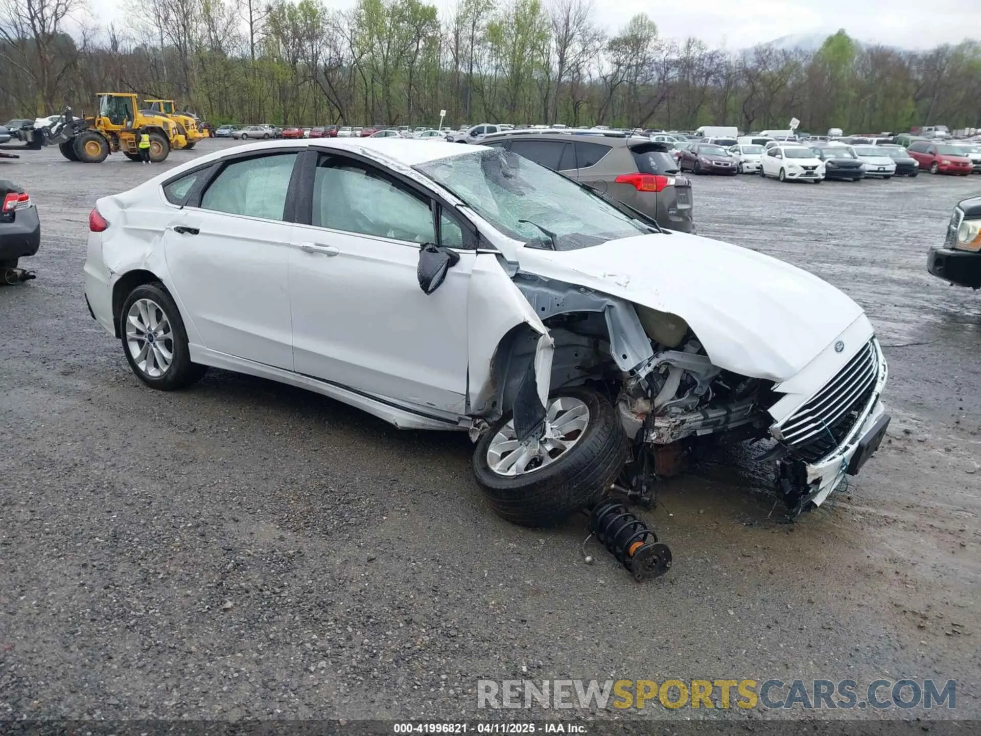 1 Photograph of a damaged car 3FA6P0LU2LR219671 FORD FUSION 2020