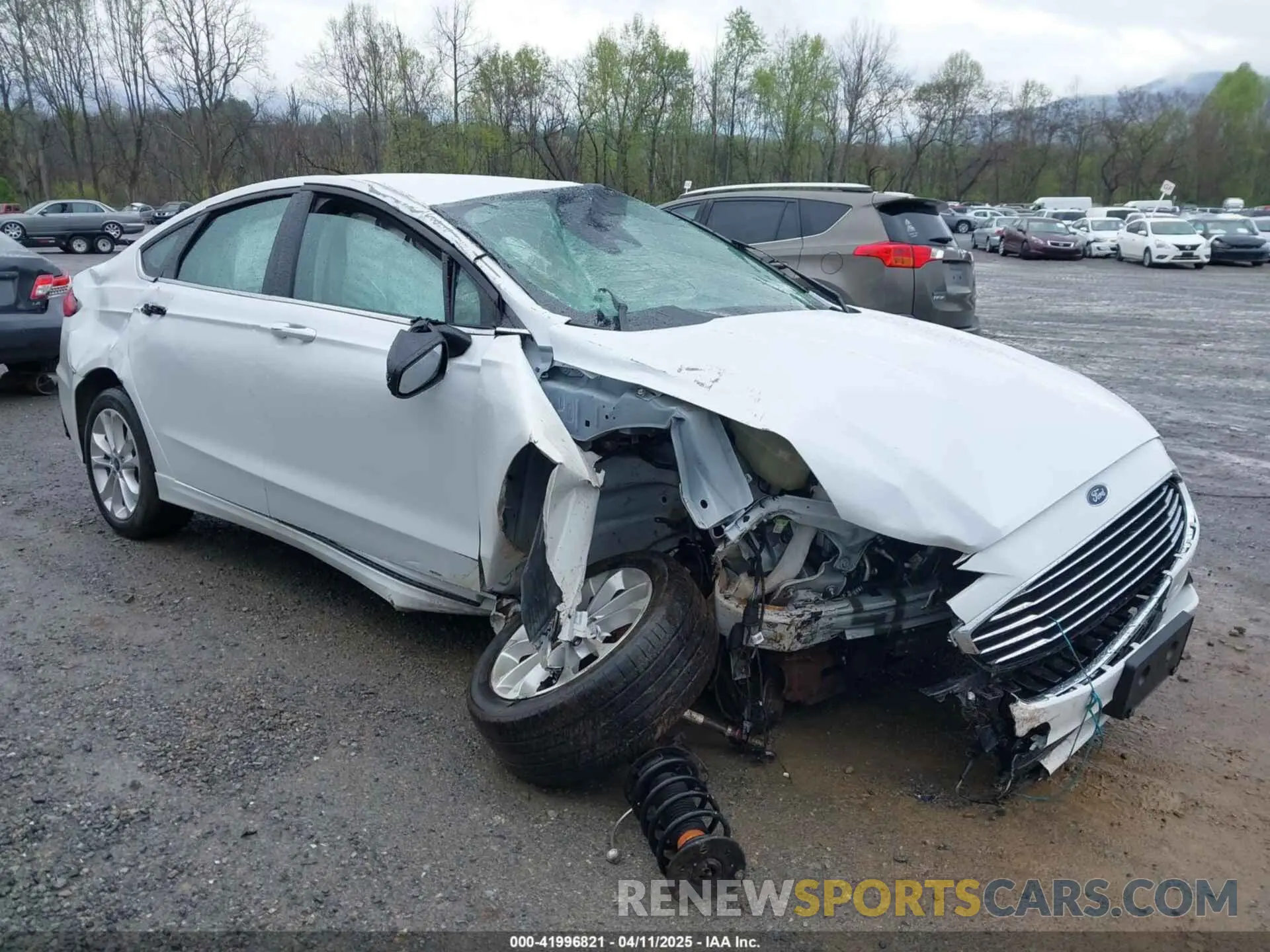 6 Photograph of a damaged car 3FA6P0LU2LR219671 FORD FUSION 2020