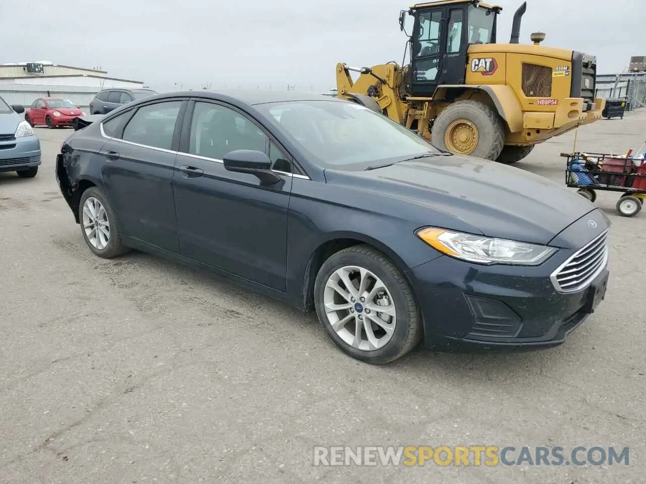4 Photograph of a damaged car 3FA6P0LU3LR189922 FORD FUSION 2020