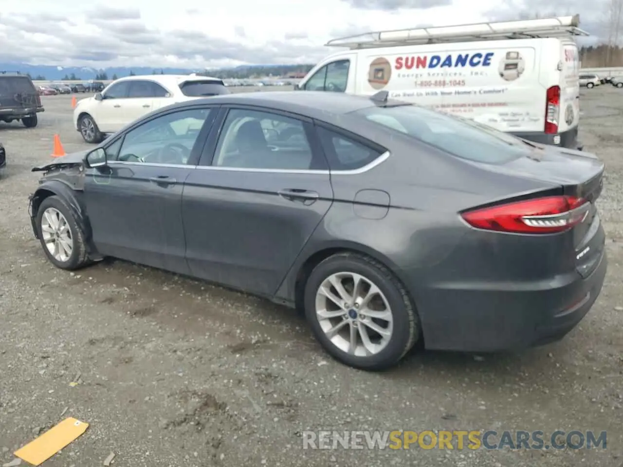 2 Photograph of a damaged car 3FA6P0LU4LR177066 FORD FUSION 2020