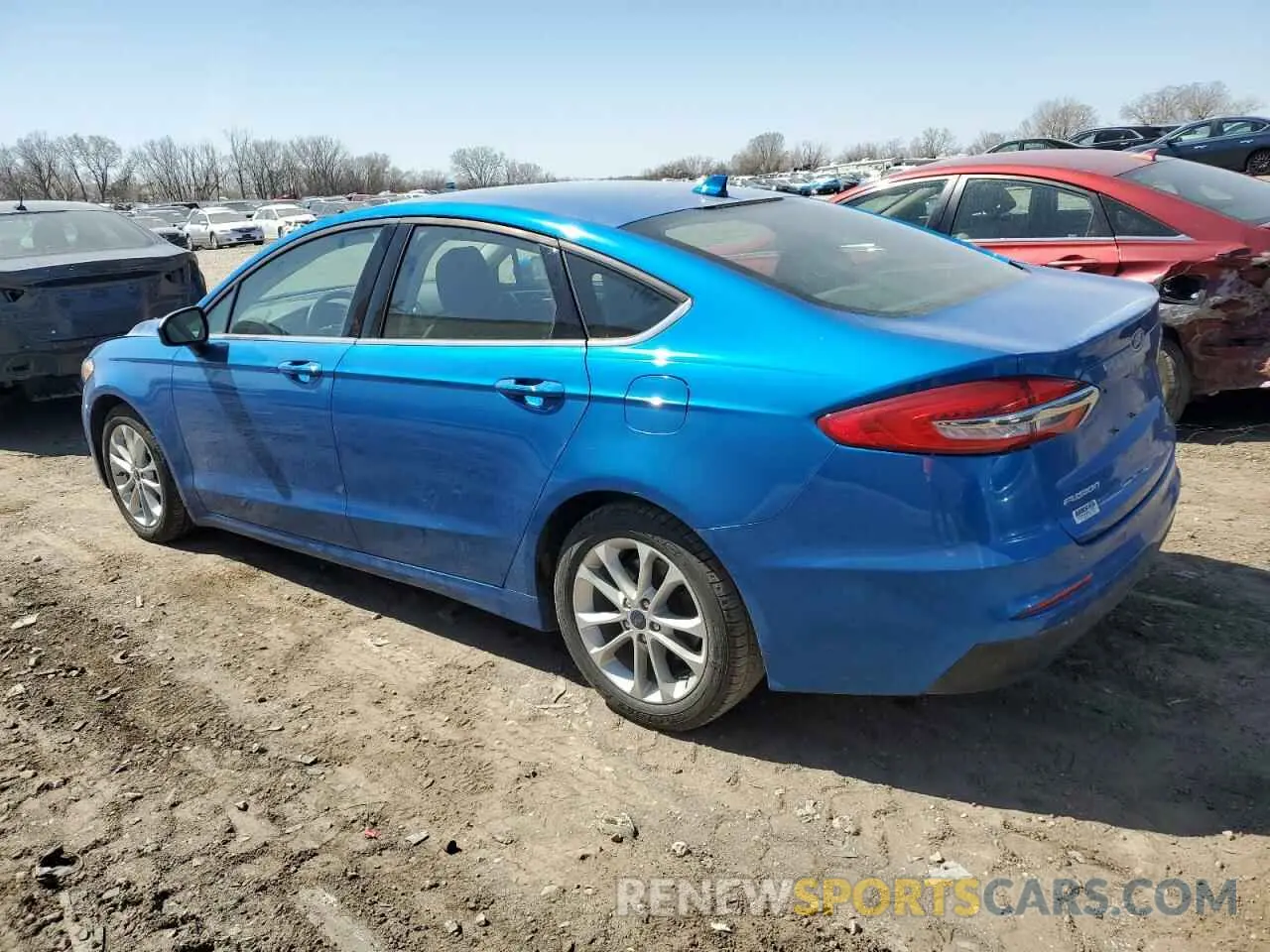 2 Photograph of a damaged car 3FA6P0LU4LR188990 FORD FUSION 2020