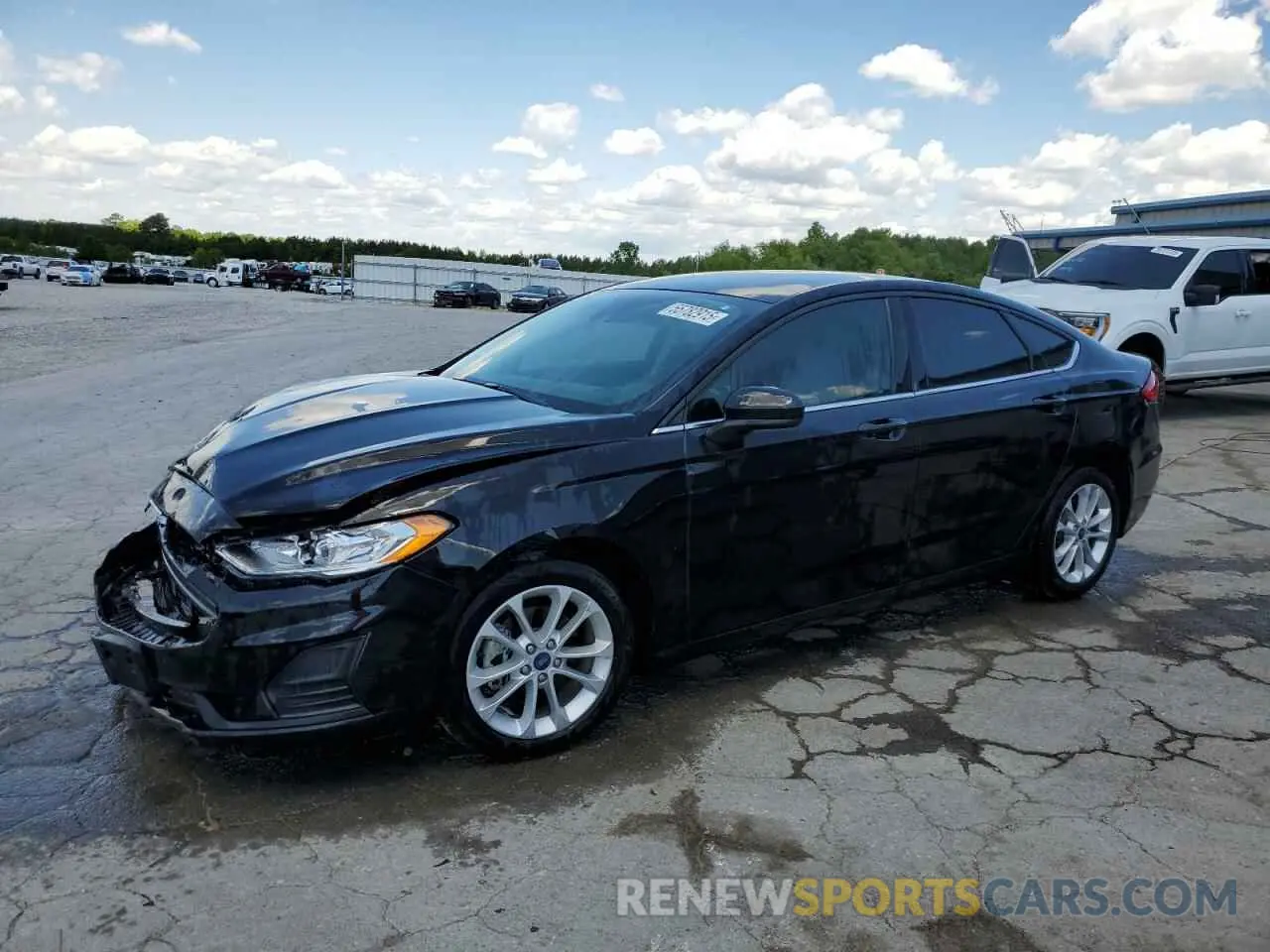 1 Photograph of a damaged car 3FA6P0LU4LR215248 FORD FUSION 2020