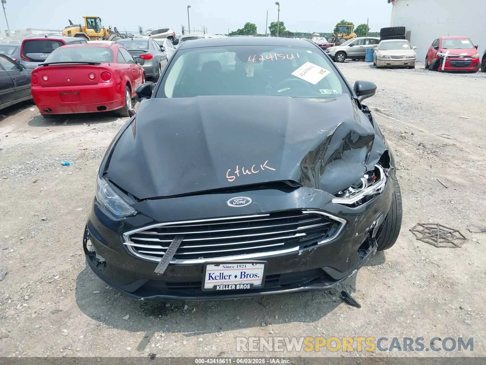 11 Photograph of a damaged car 3FA6P0LU5LR142665 FORD FUSION 2020