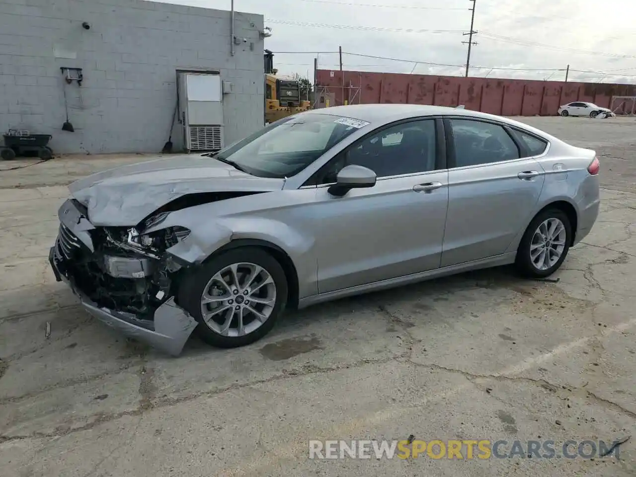 1 Photograph of a damaged car 3FA6P0LU5LR259386 FORD FUSION 2020