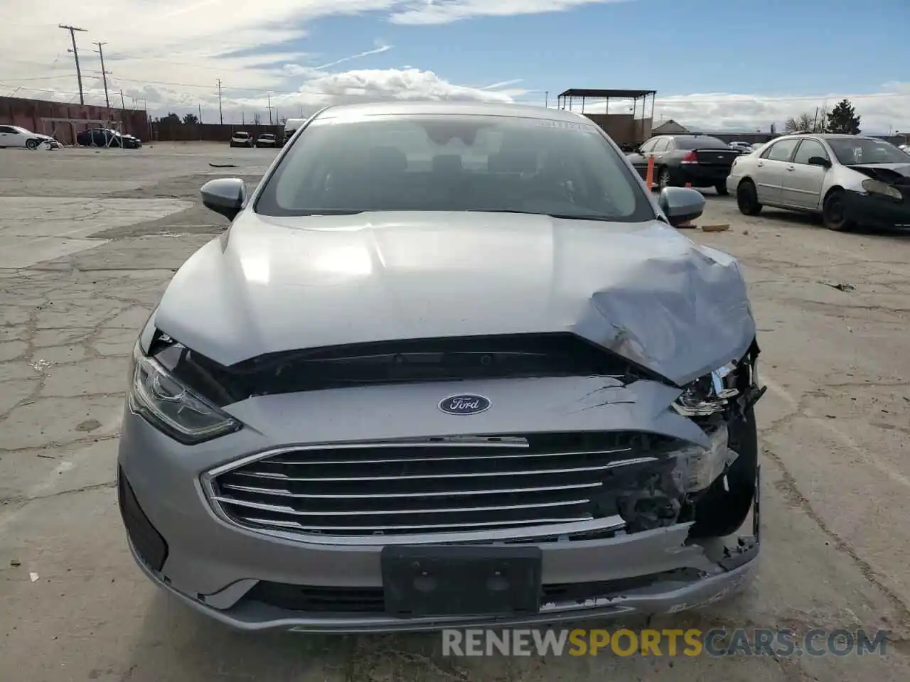 5 Photograph of a damaged car 3FA6P0LU5LR259386 FORD FUSION 2020