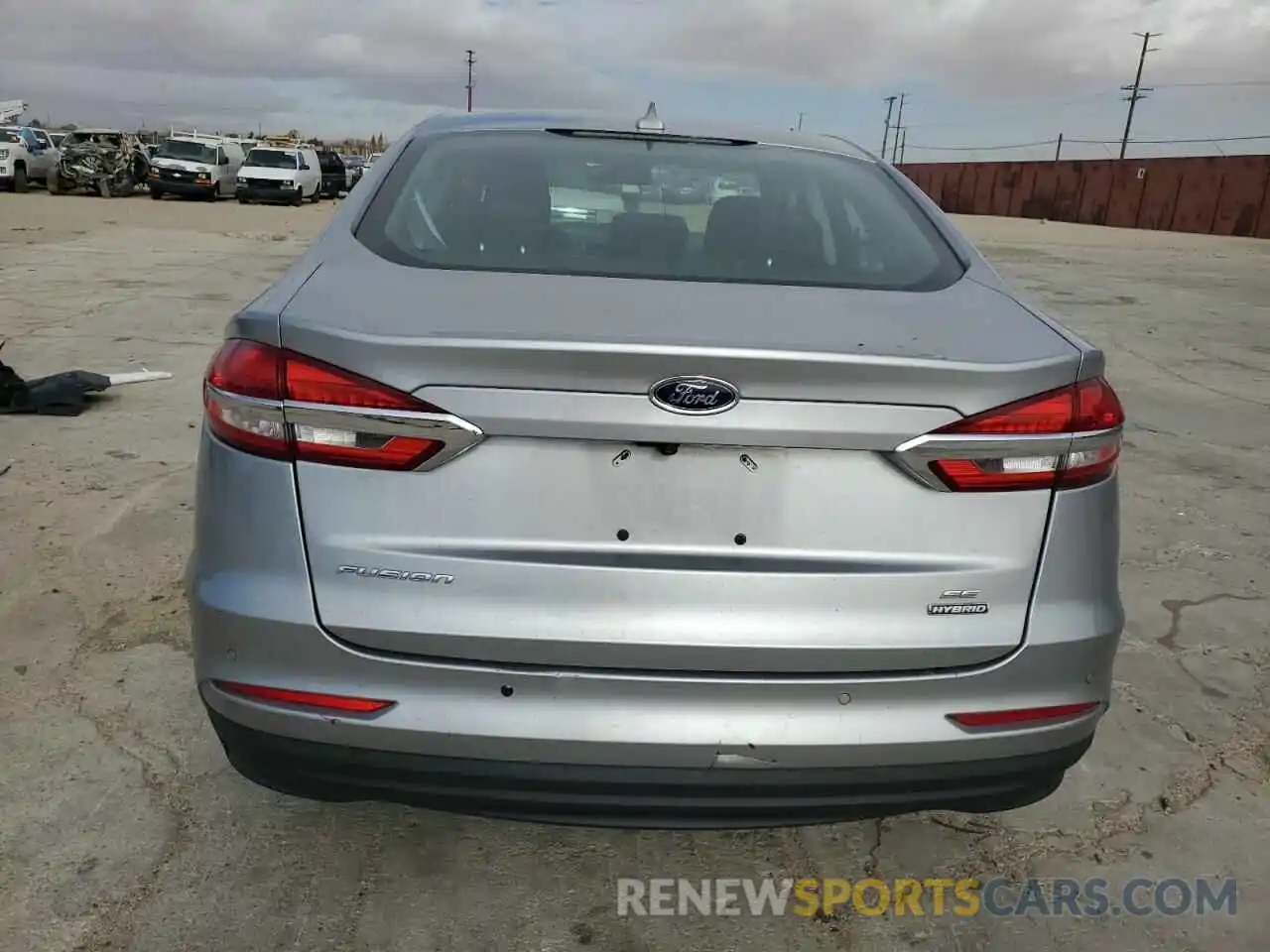 6 Photograph of a damaged car 3FA6P0LU5LR259386 FORD FUSION 2020