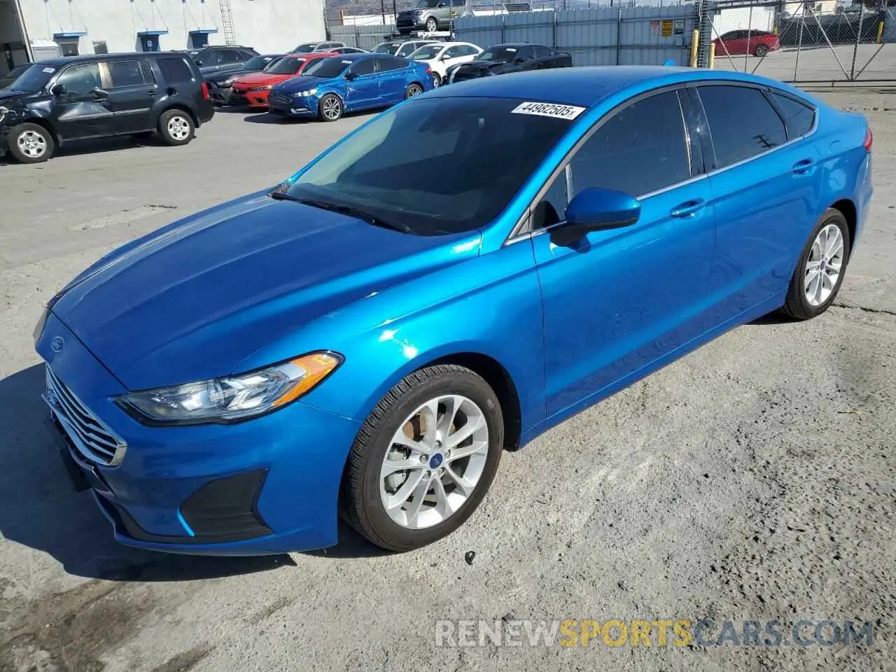 1 Photograph of a damaged car 3FA6P0LU5LR266421 FORD FUSION 2020
