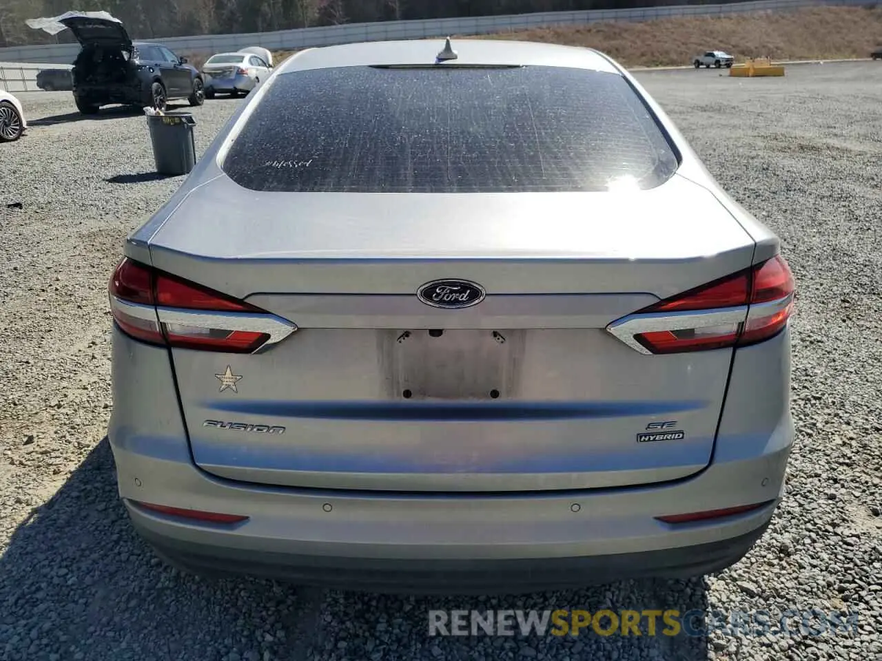 6 Photograph of a damaged car 3FA6P0LU6LR143078 FORD FUSION 2020